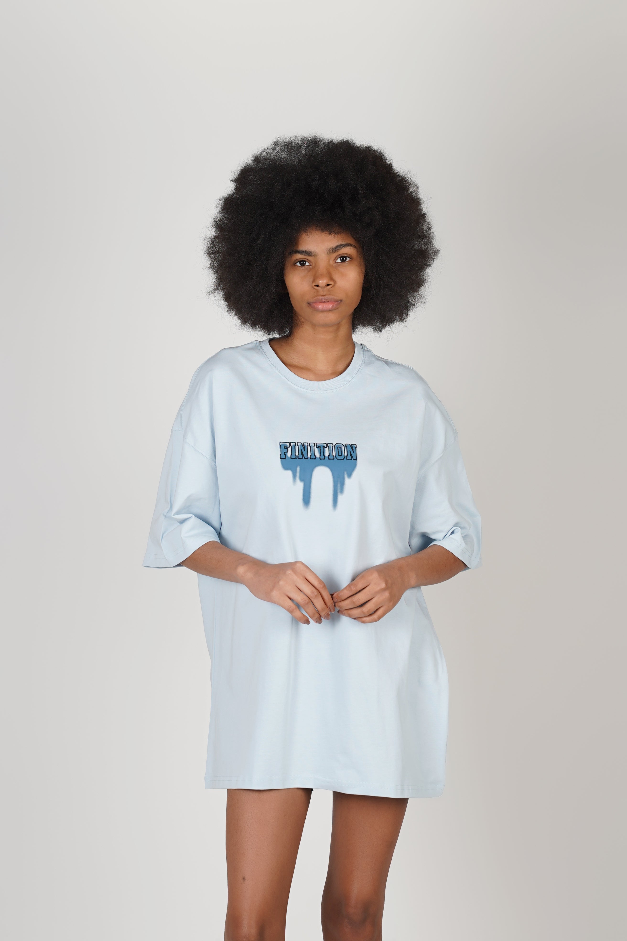 T-SHIRT - FINITON - LIGHTBLUE