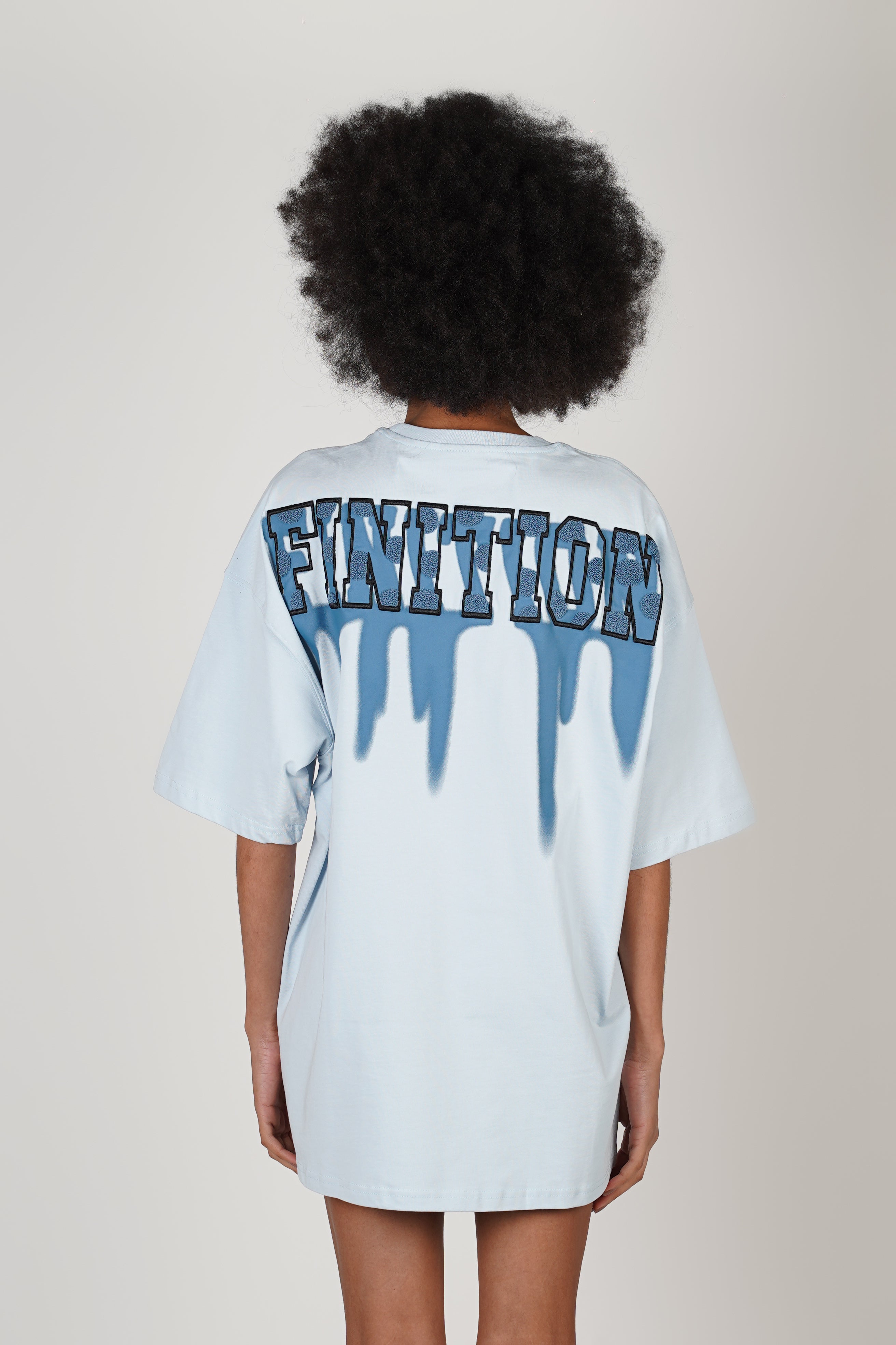 T-SHIRT - FINITON - LIGHTBLUE