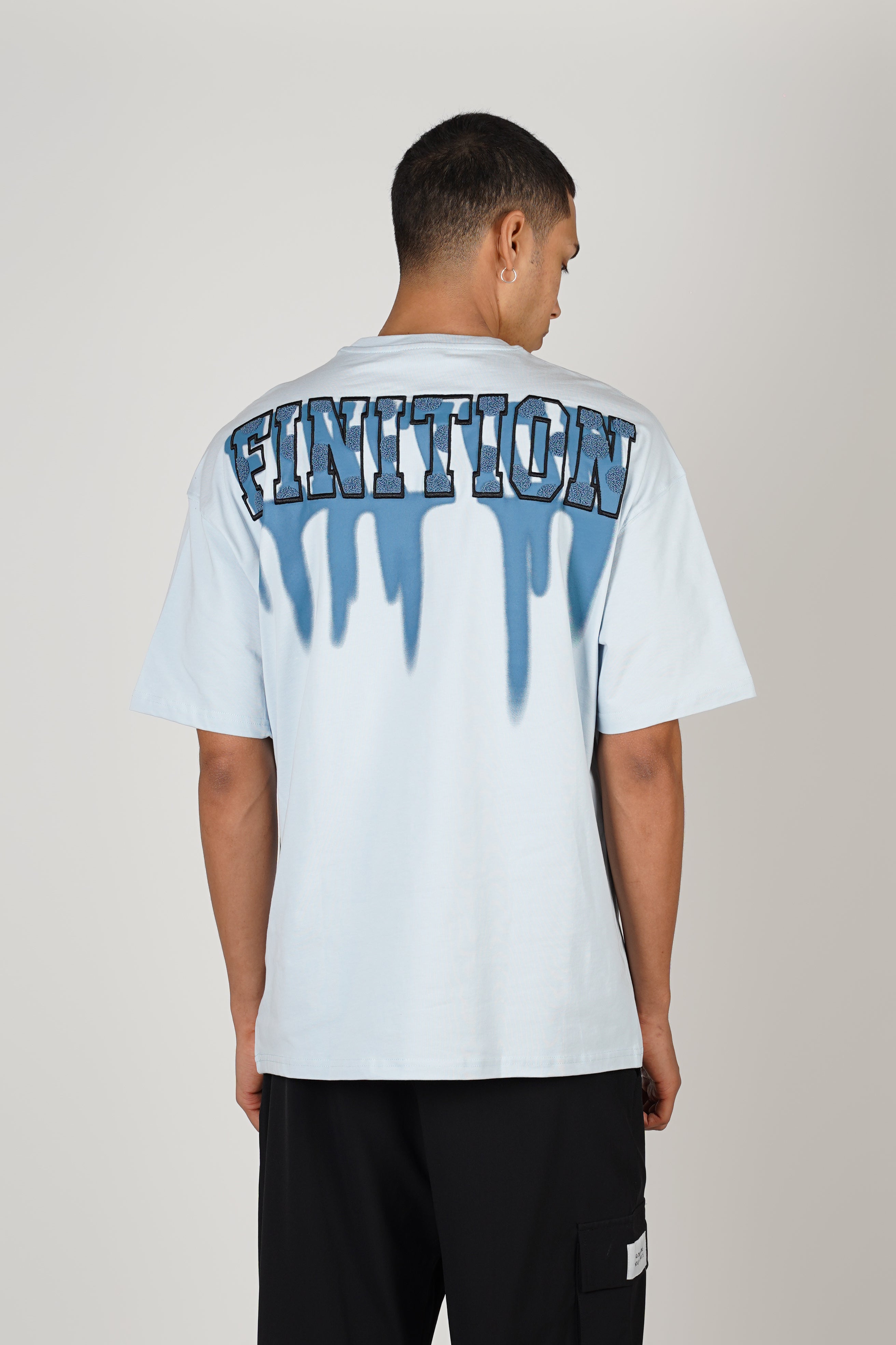 T-SHIRT - FINITON - LIGHTBLUE