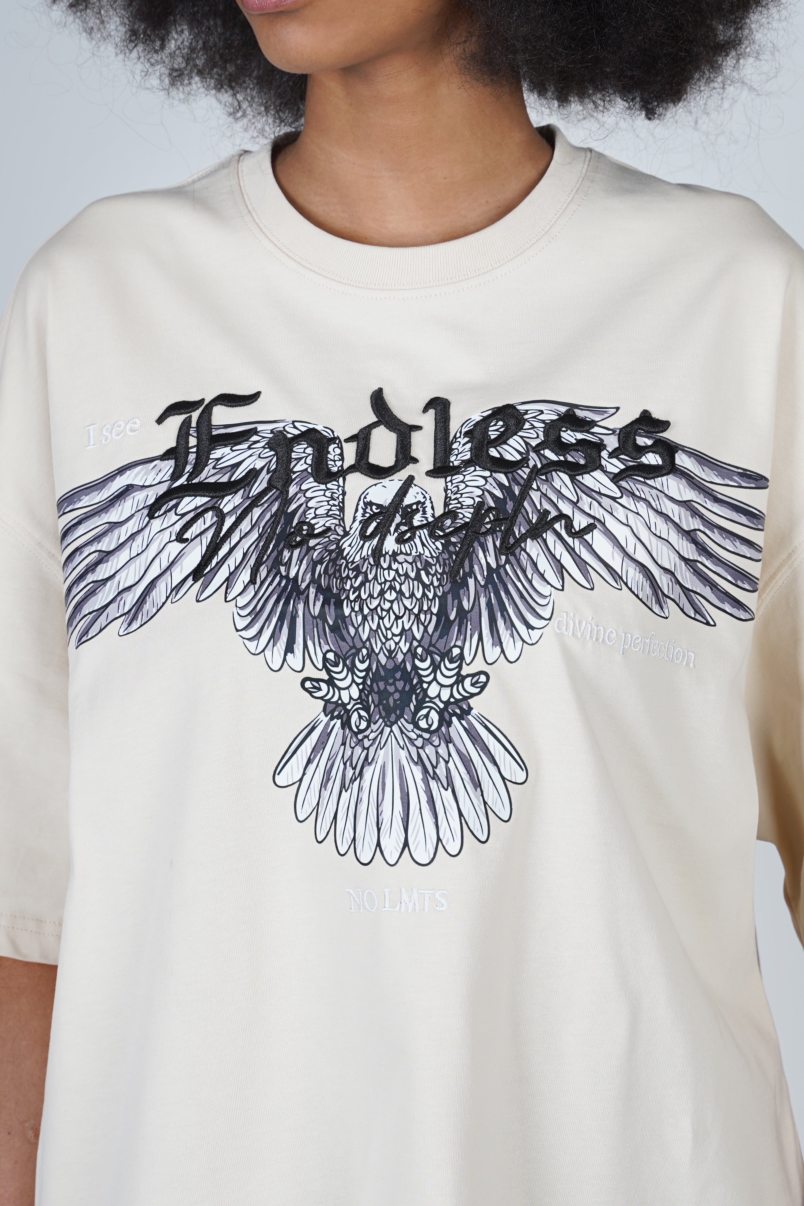 T-SHIRT - ENDLESS - BEIGE