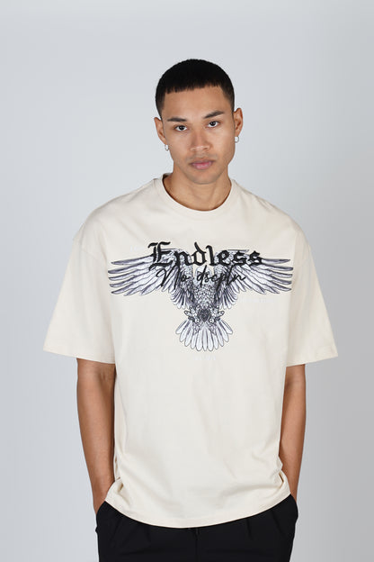 T-SHIRT - ENDLESS - BEIGE