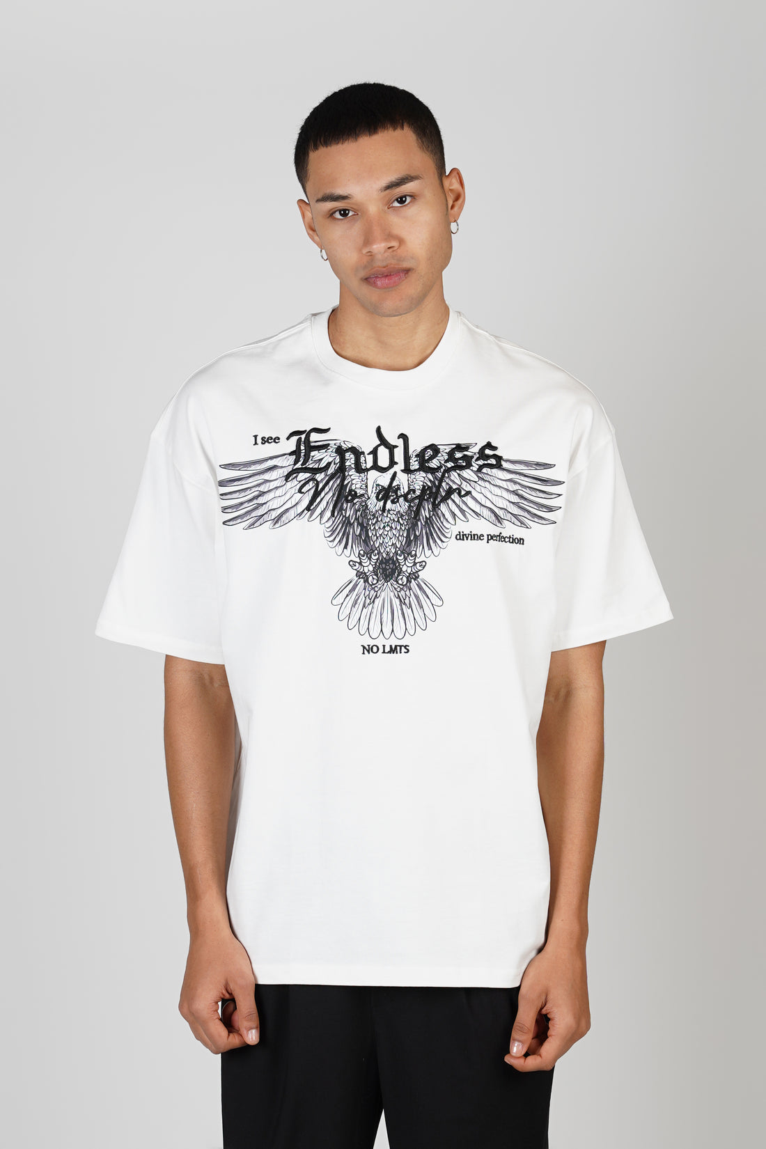 T-SHIRT - ENDLESS - WHITE