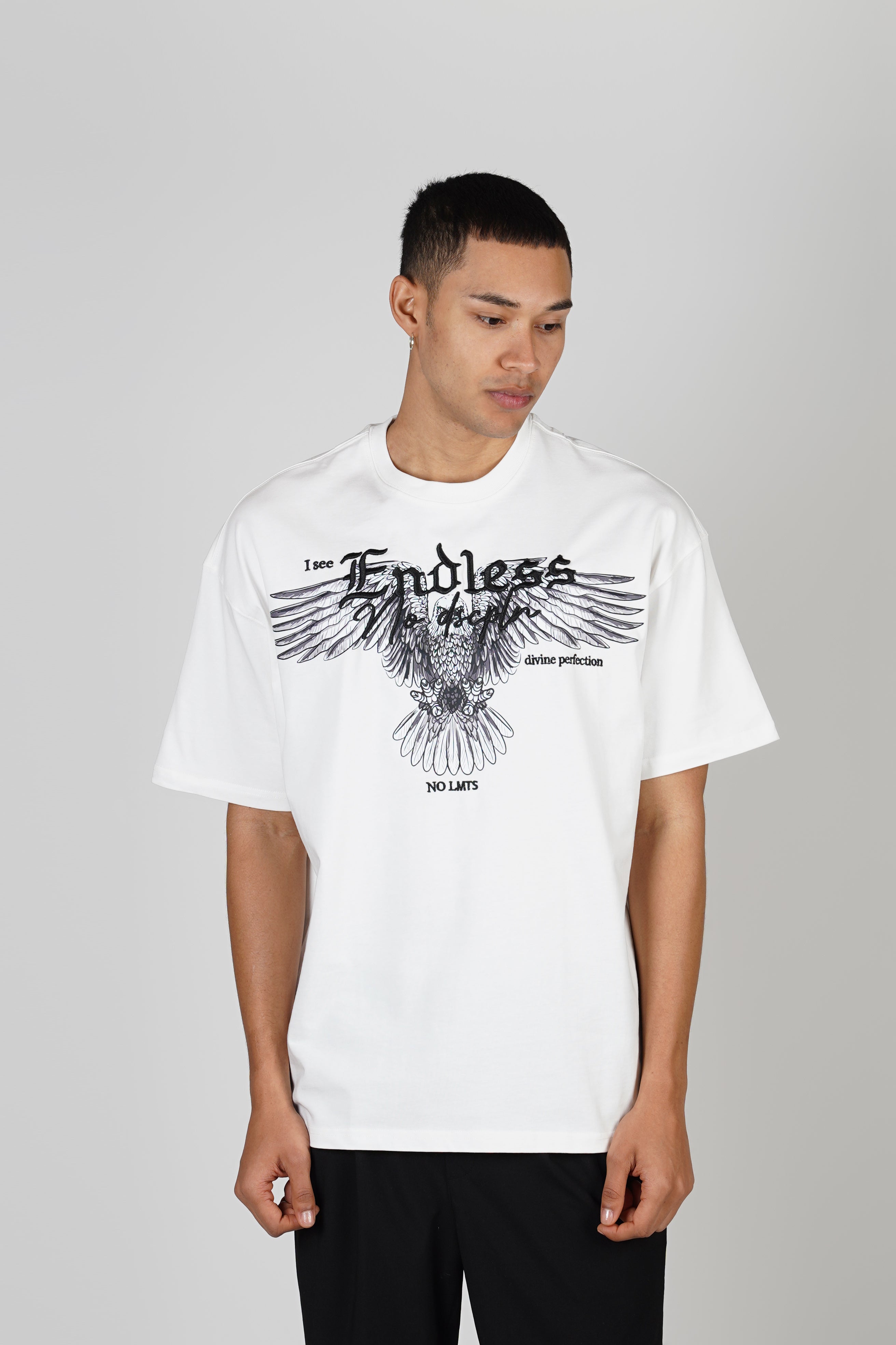 T-SHIRT - ENDLESS - WHITE