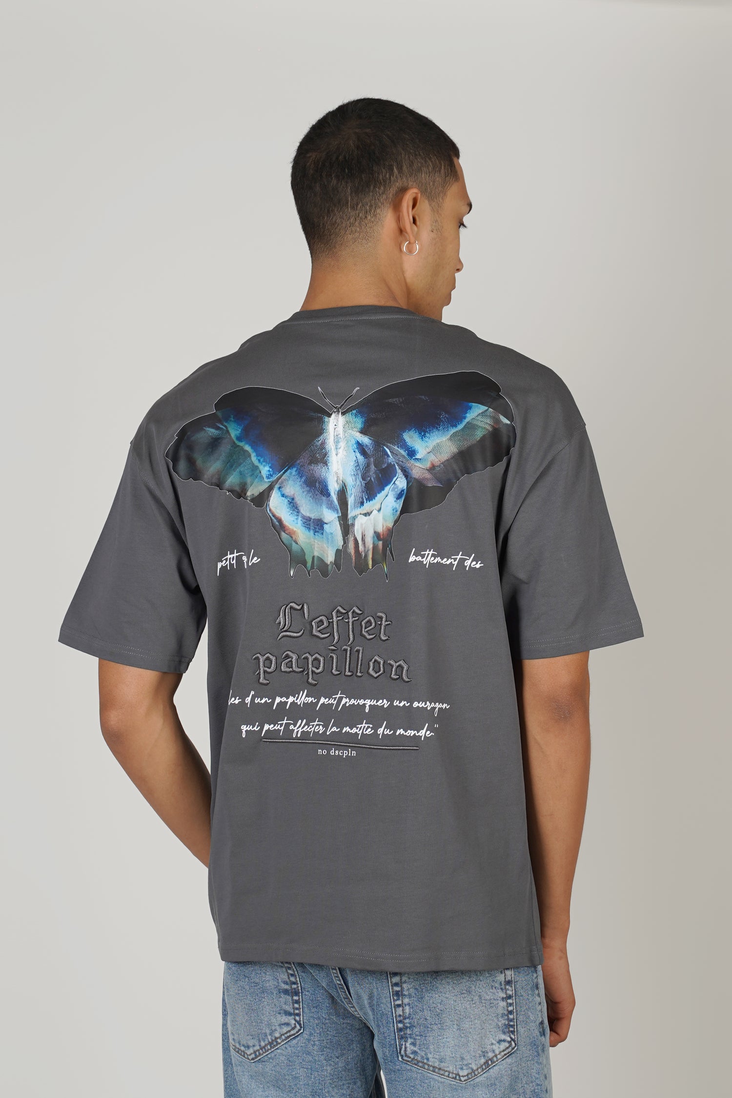 T-SHIRT - THE BUTTERFLY EFFECT - SMOKED
