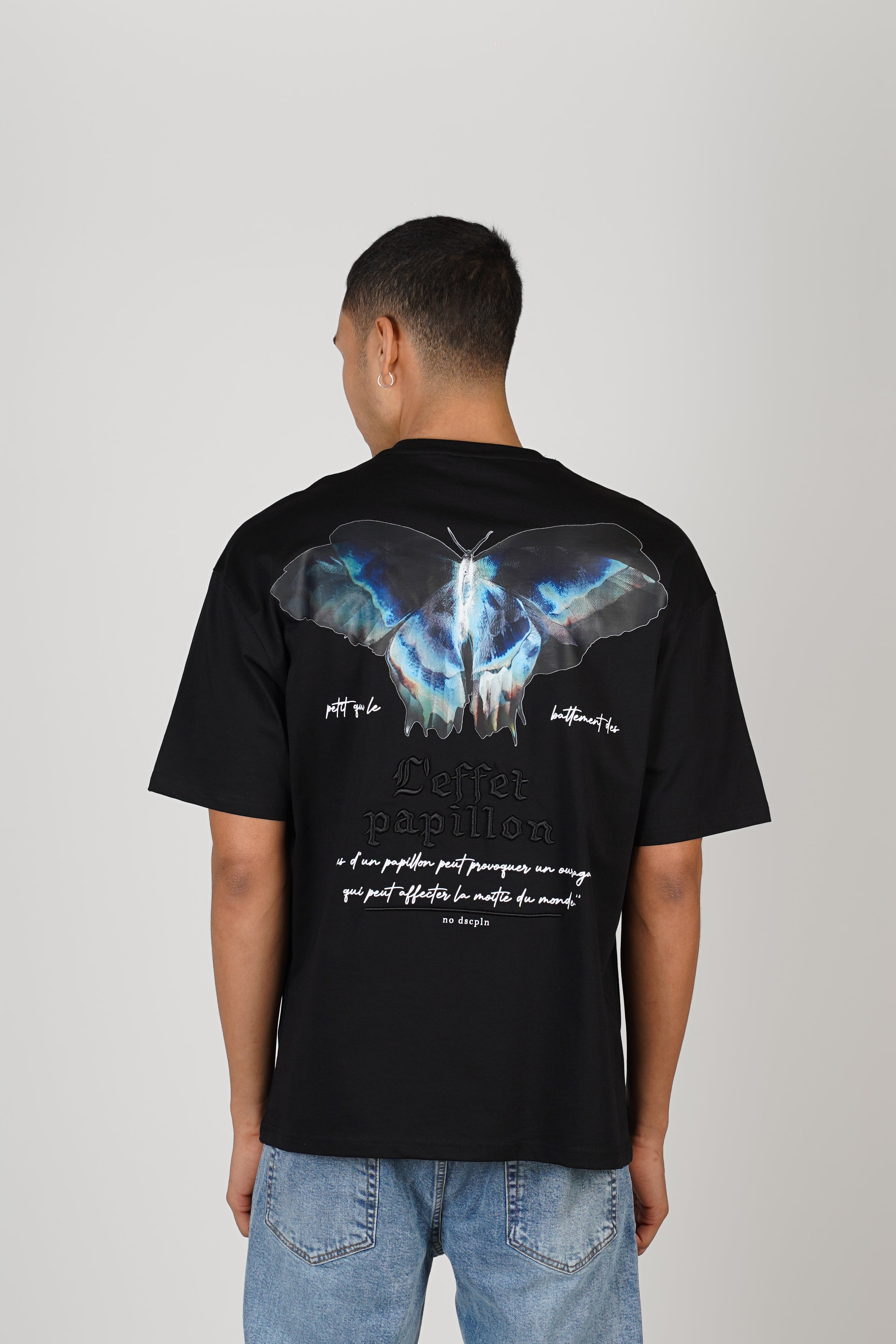 T-SHIRT - THE BUTTERFLY EFFECT - BLACK