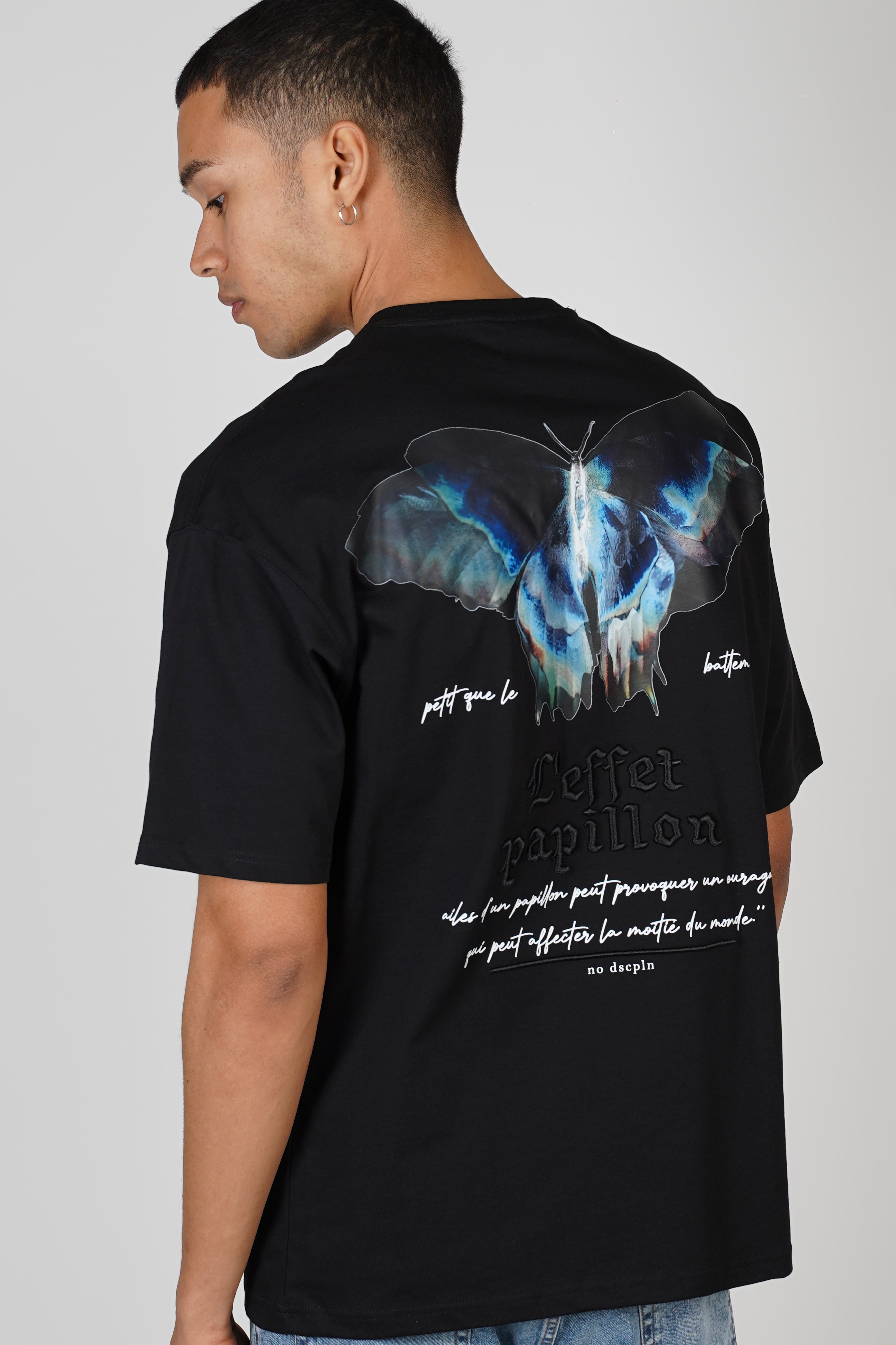 T-SHIRT - THE BUTTERFLY EFFECT - BLACK