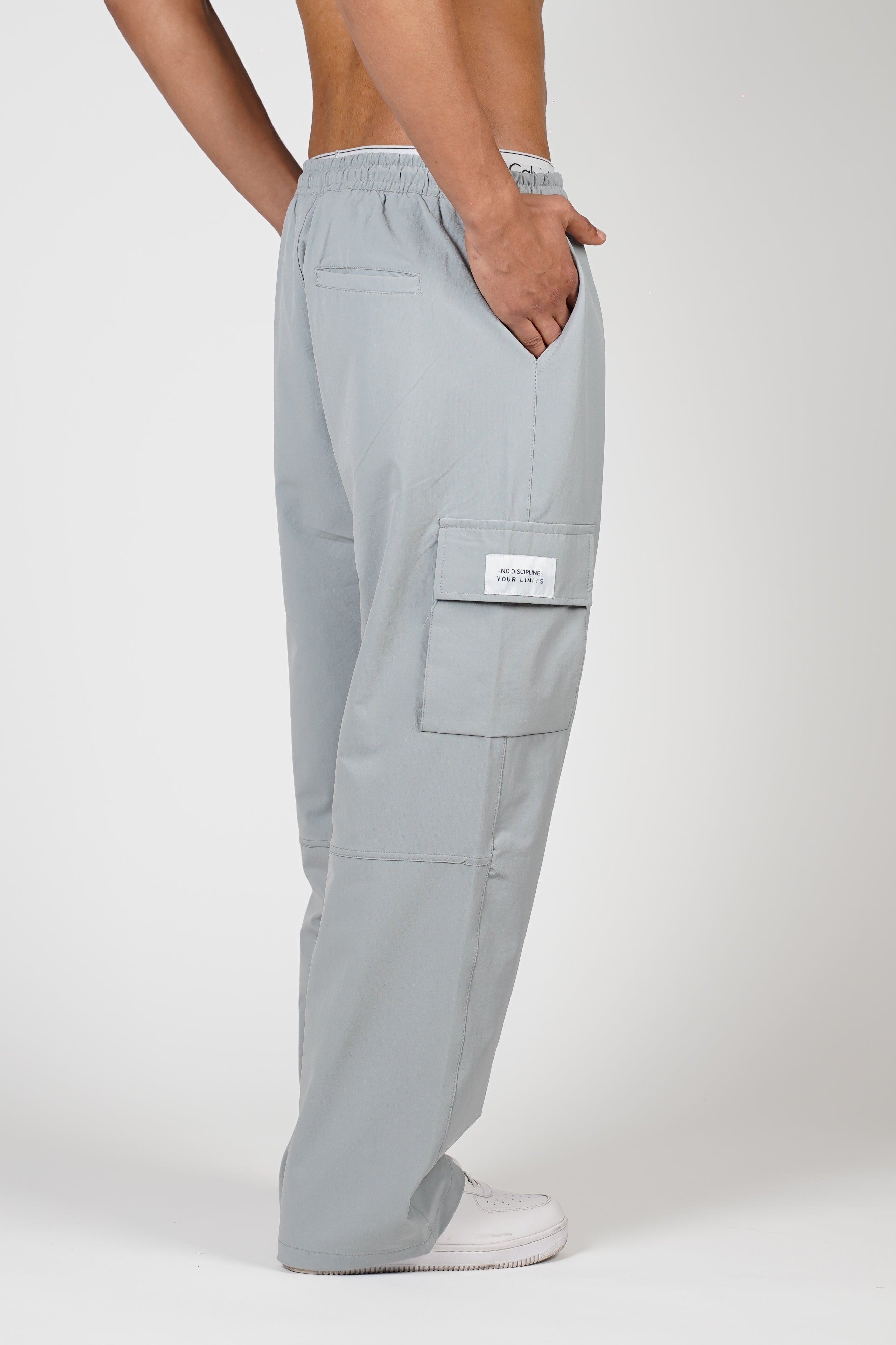 PANTS - CARGO STYLE - GREY