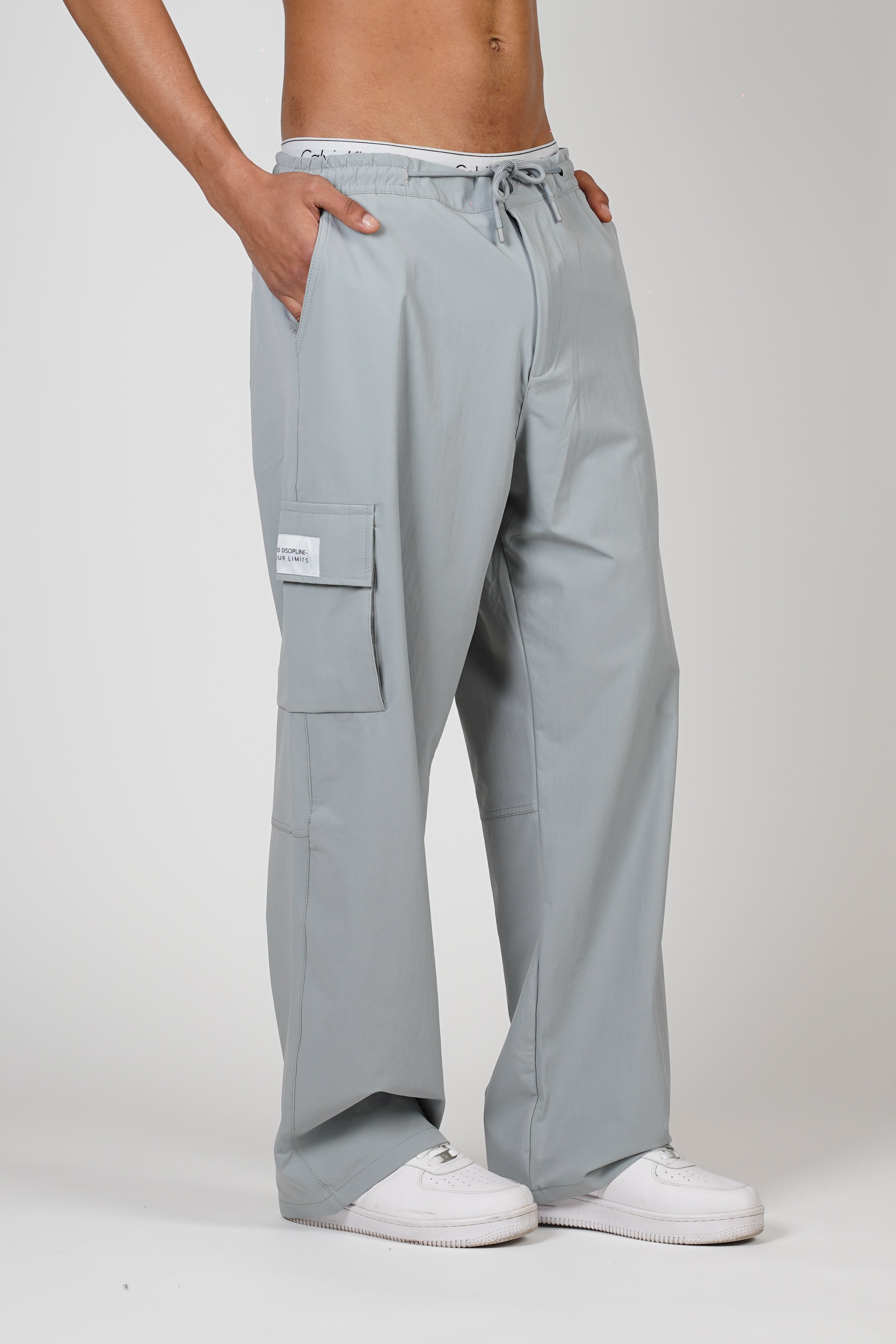 PANTS - CARGO STYLE - GREY