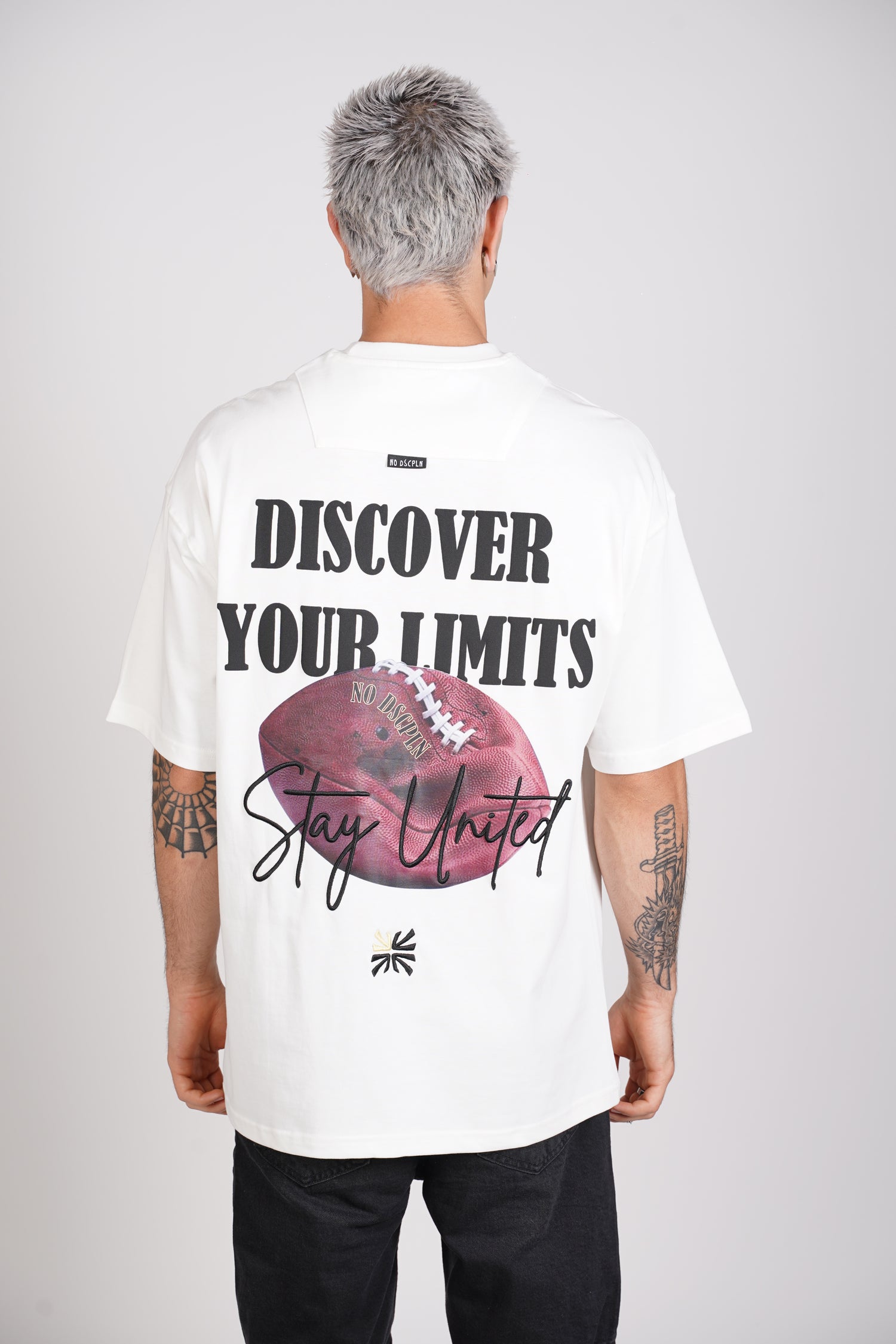 T-SHIRT - DISCOVER  - WHITE