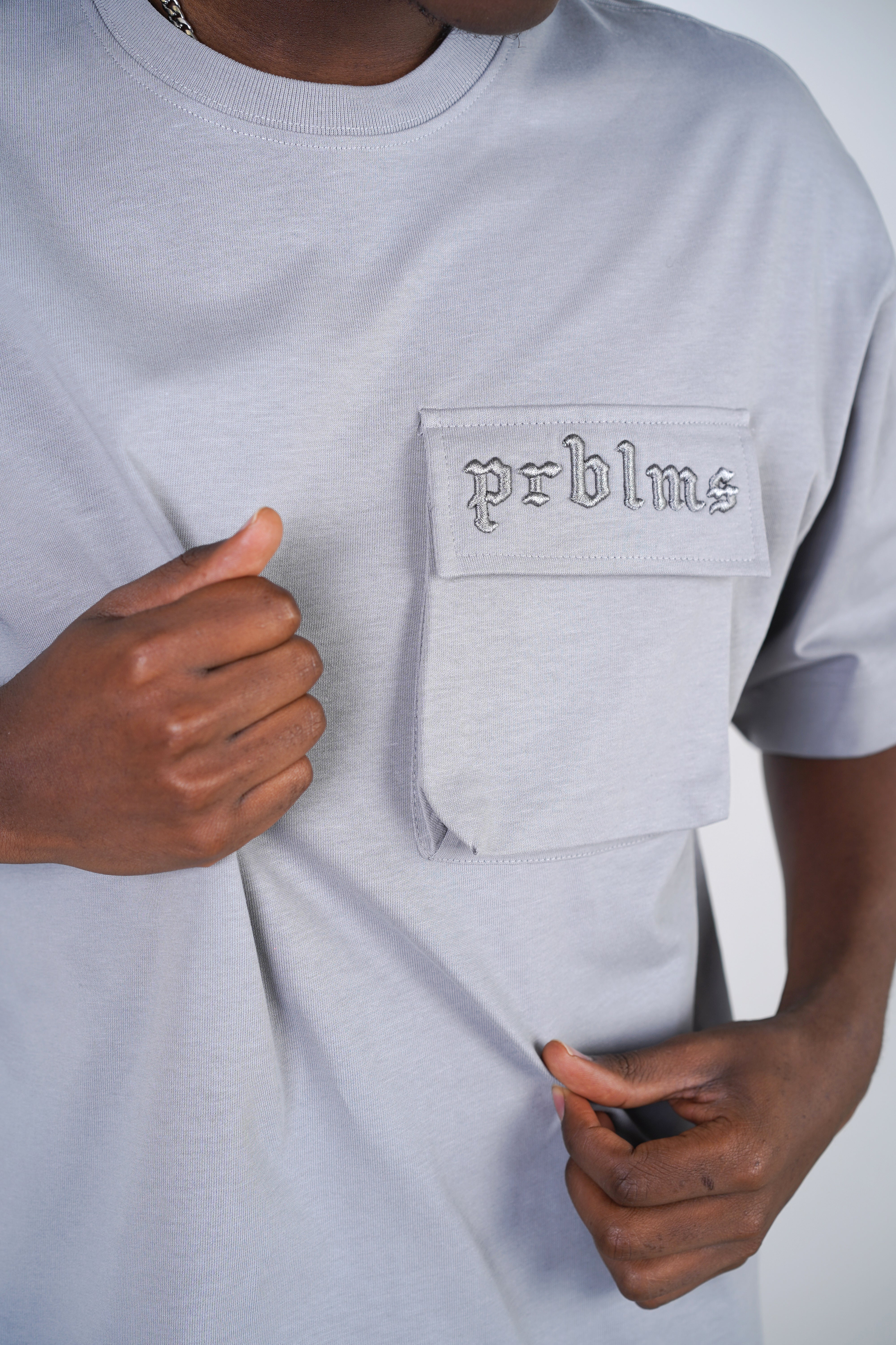 T-SHIRT - PRBLMS - GREY