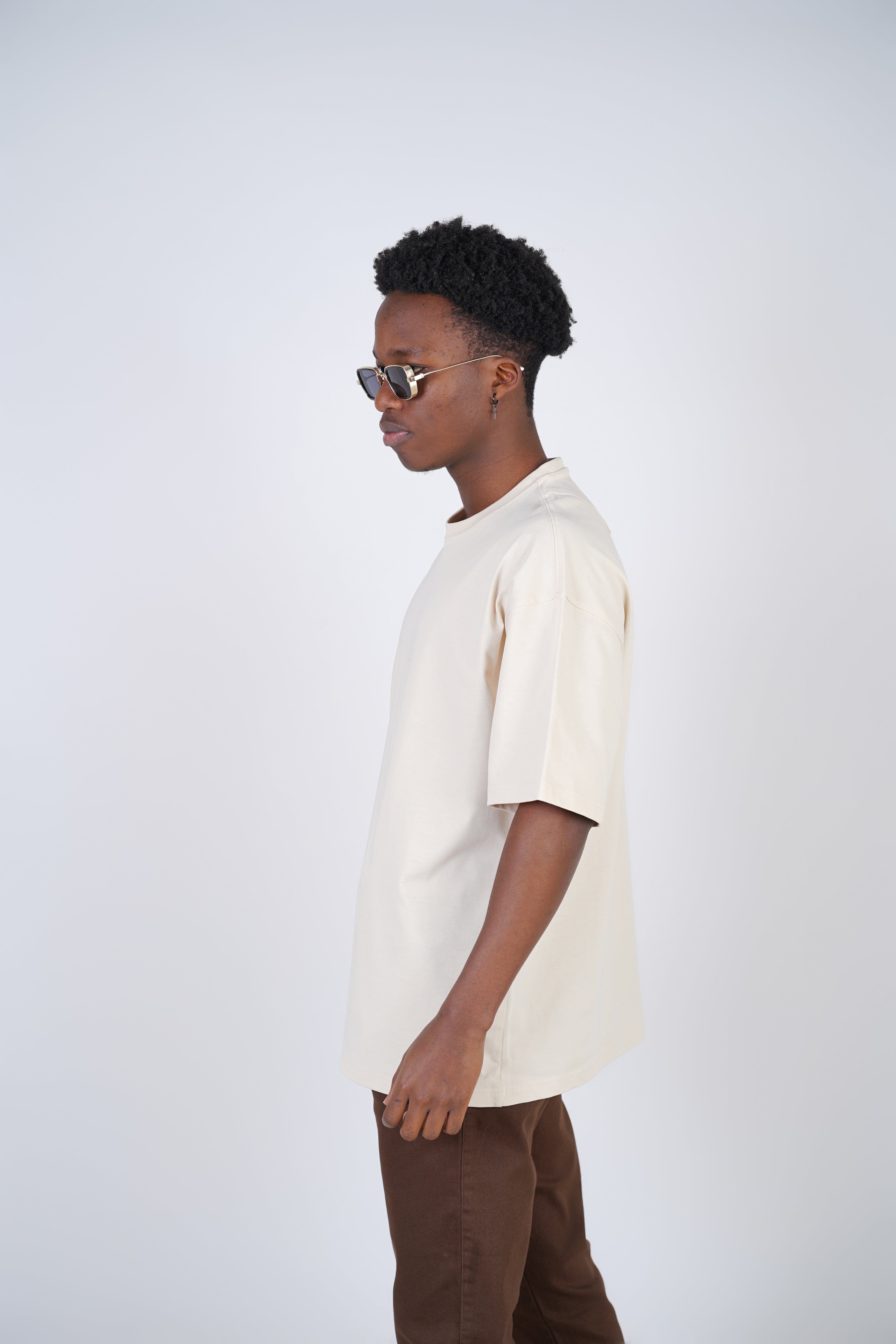 T-SHIRT - THE BASICS - BEIGE