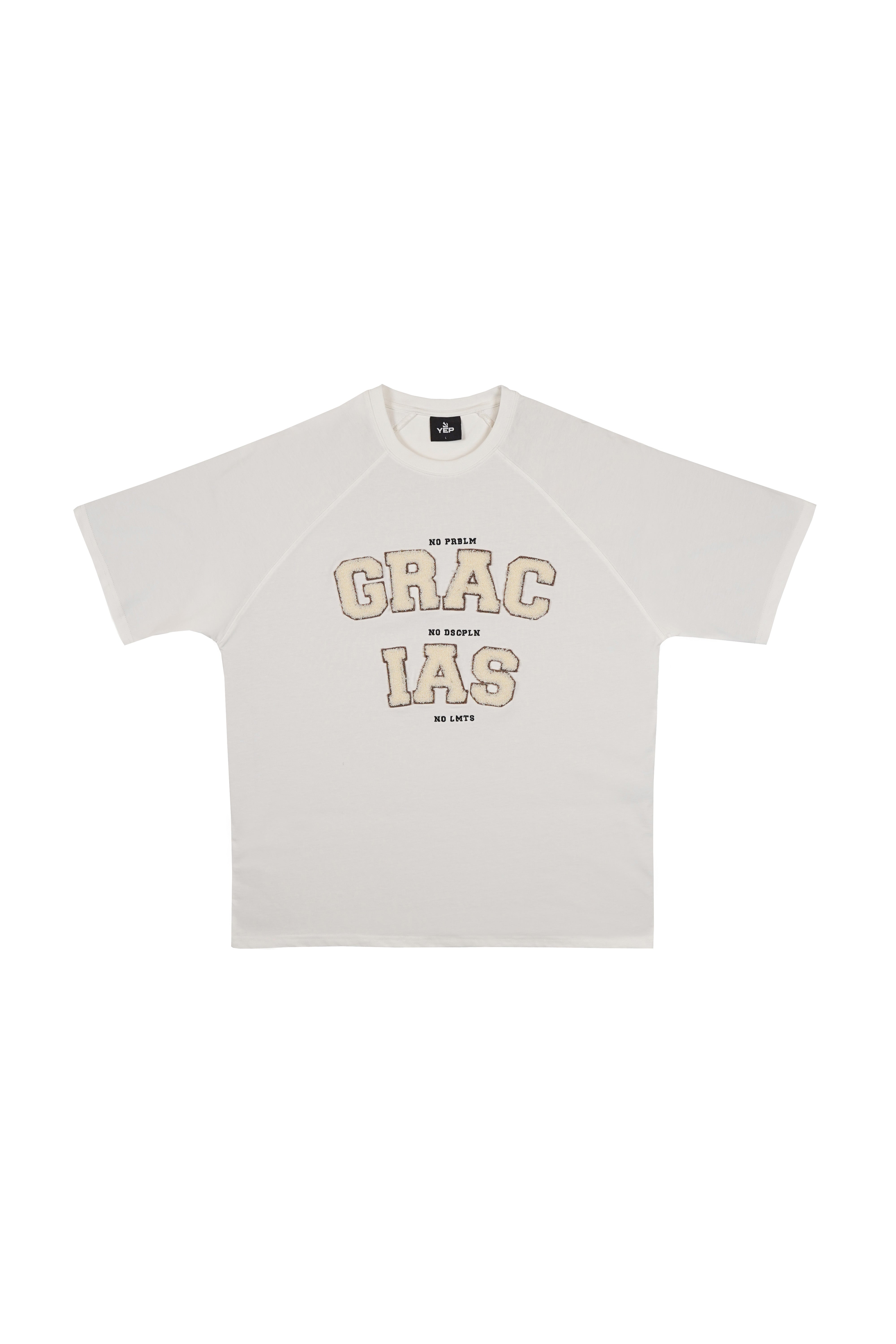 T-SHIRT - GRACIAS - WHITE