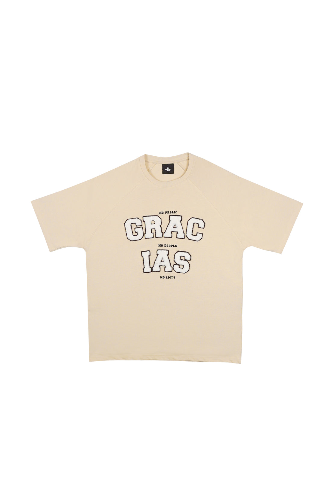 T-SHIRT - GRACIAS - BEIGE