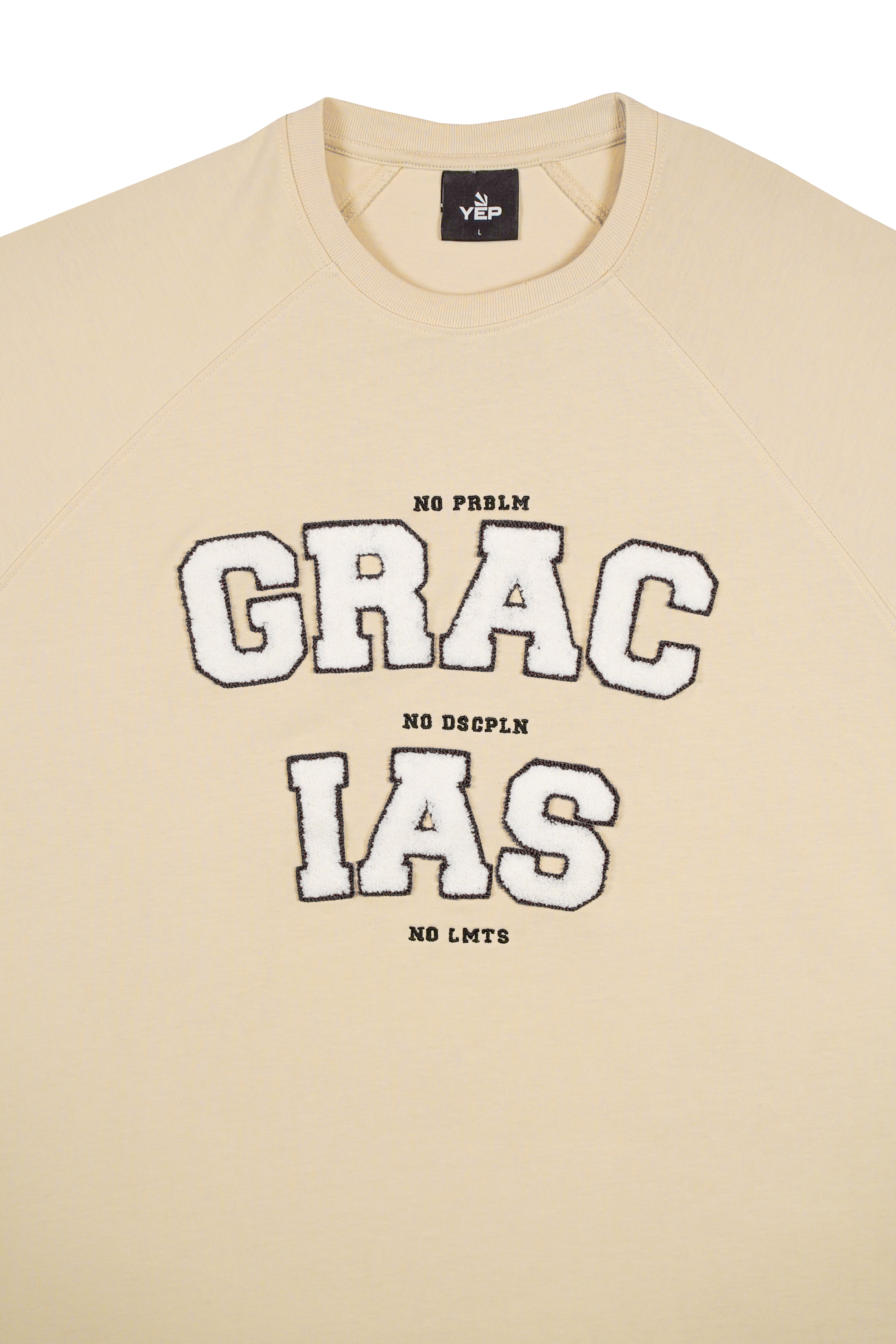 T-SHIRT - GRACIAS - BEIGE