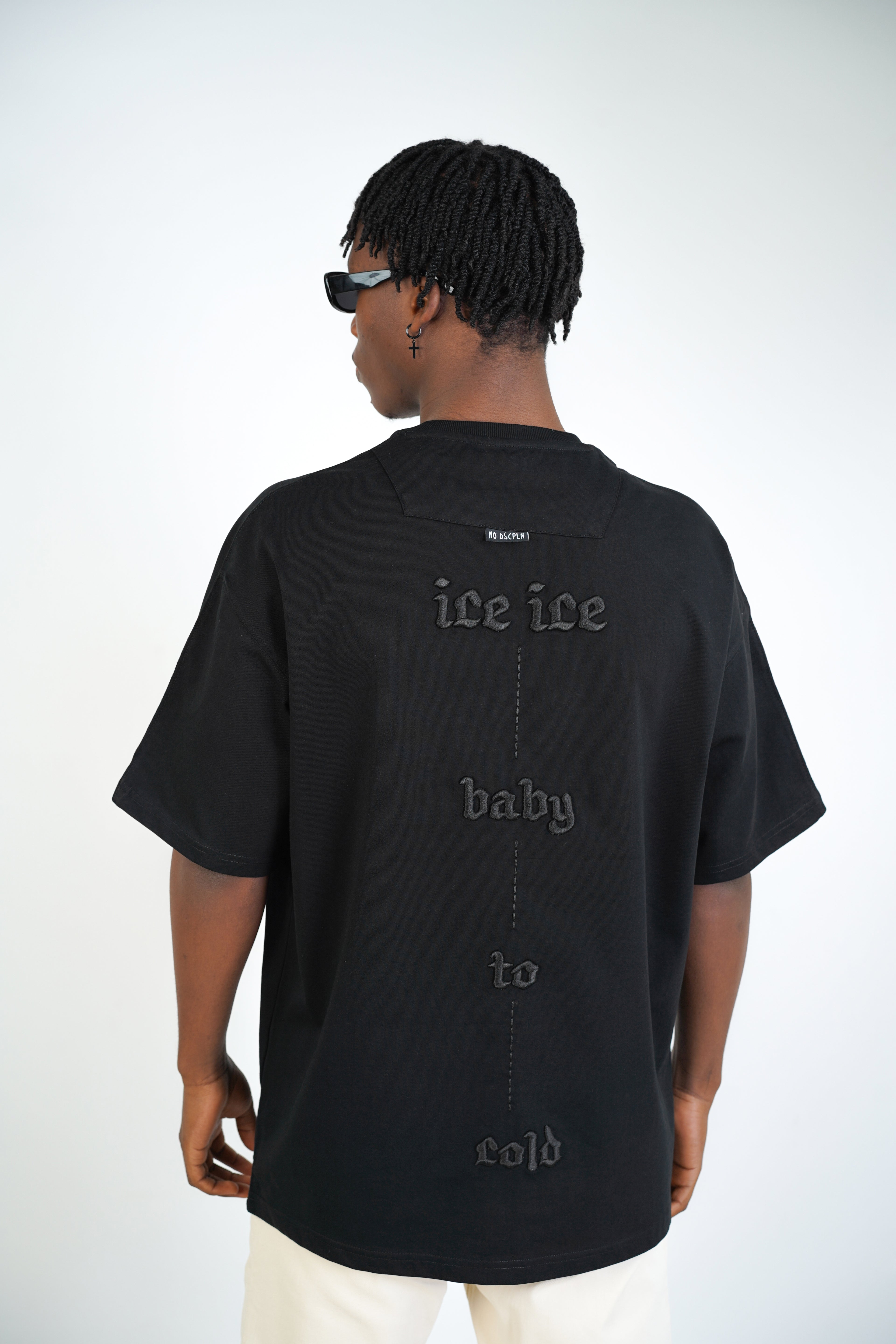 T-SHIRT - ICE ICE BABY - BLACK
