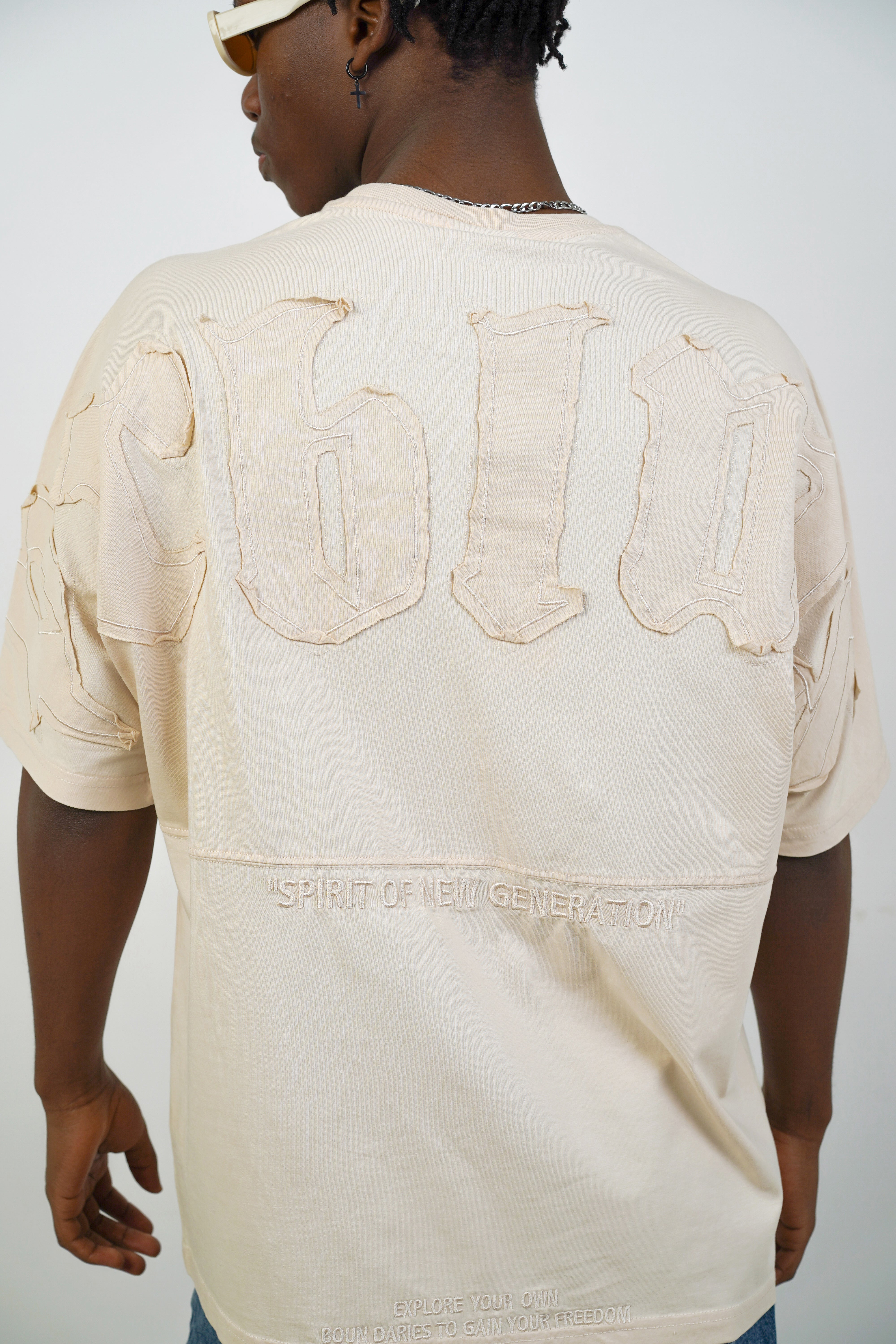 T-SHIRT - NEW GEN PRBLMS - BEIGE