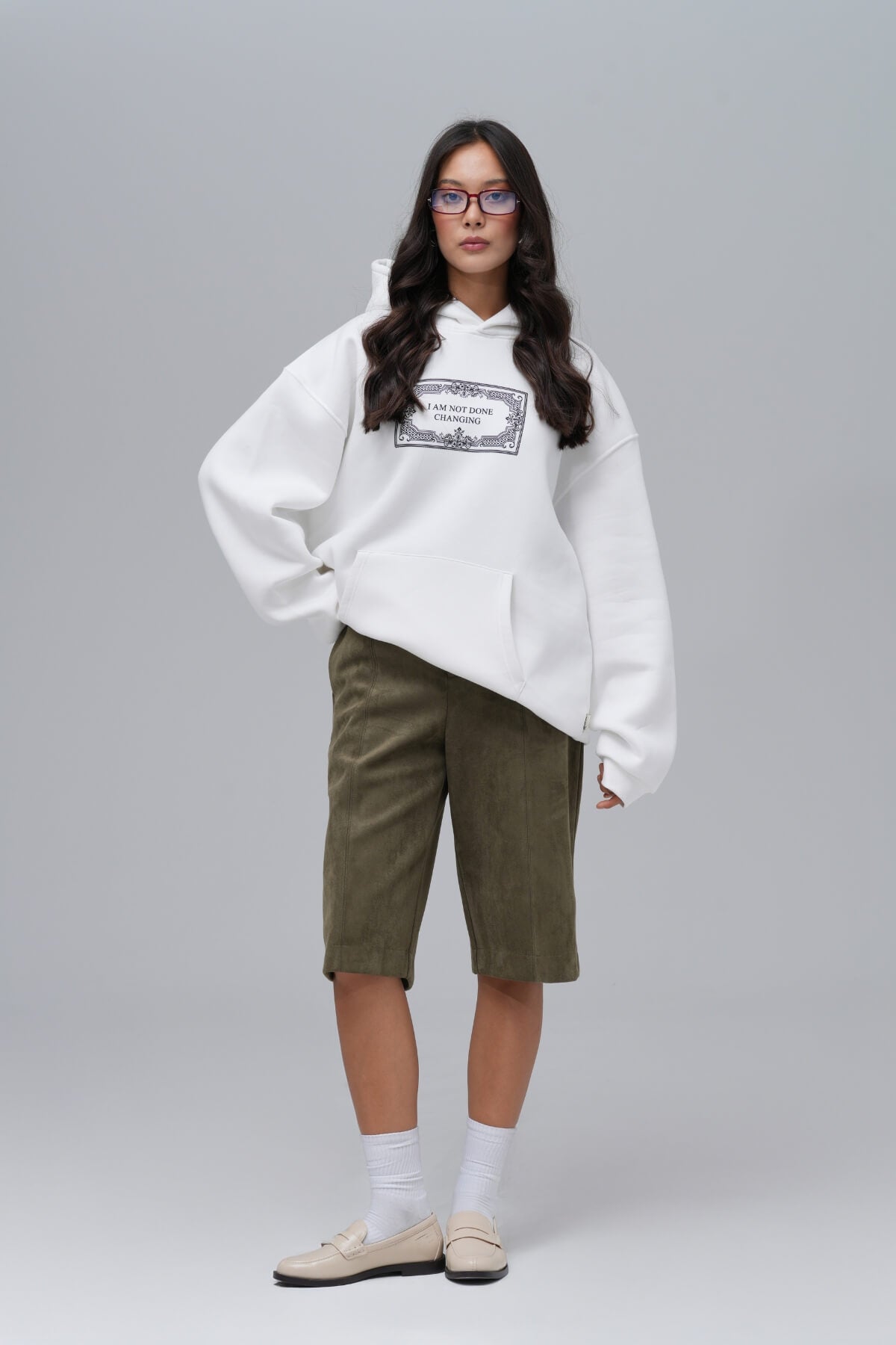 FOURFOLD CREATIVITY HOODIE - WHITE