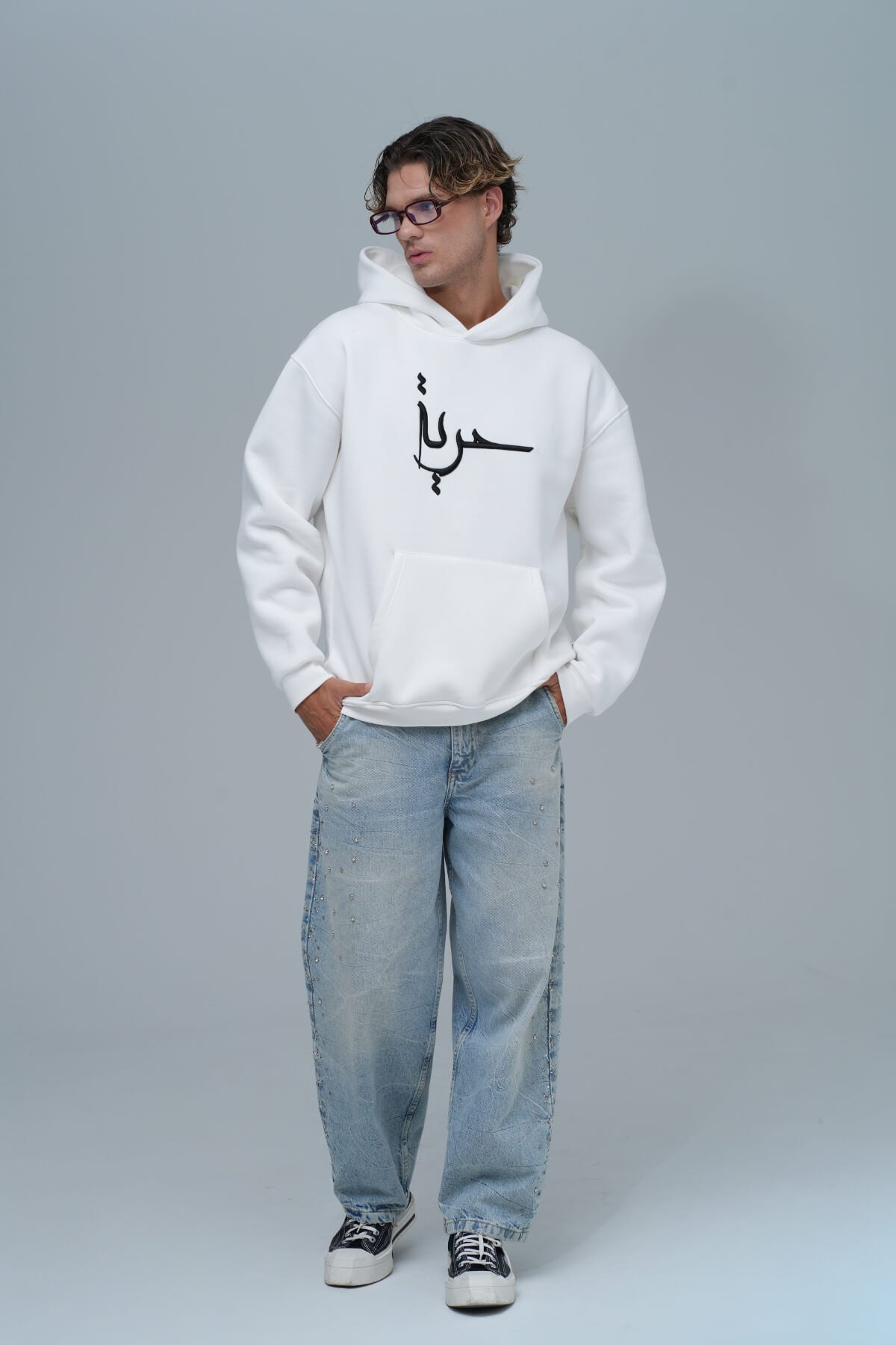 FREEDOM HOODIE - WHITE