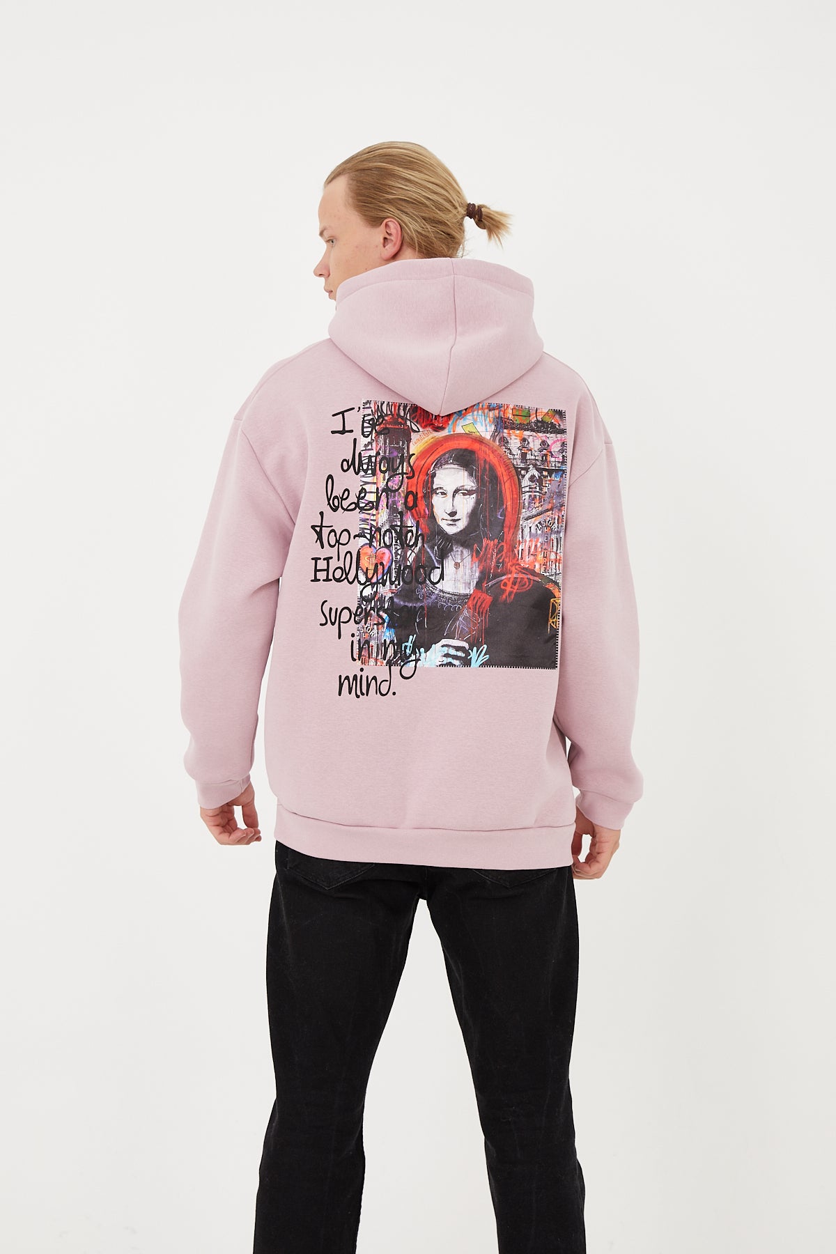 HOODIE - TOP MONA - ROZE