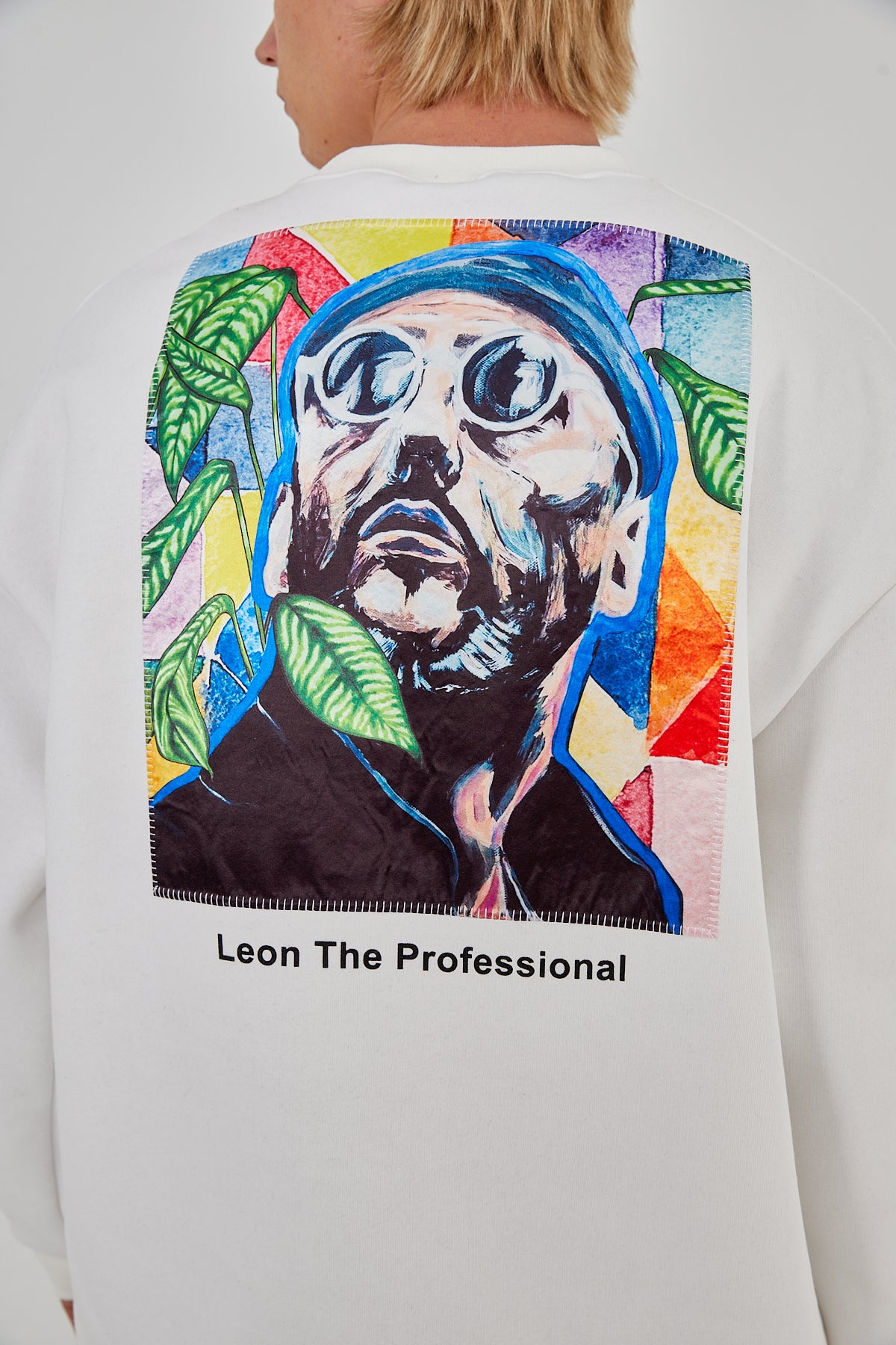 SWEATER - LEON THE PROFESSIONAL - WHITE - DYS-Amsterdam