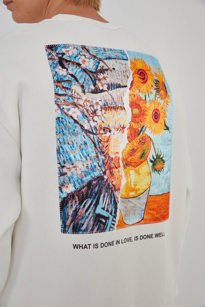 SWEATER - WELL DONE IN LOVE - WHITE - DYS-Amsterdam