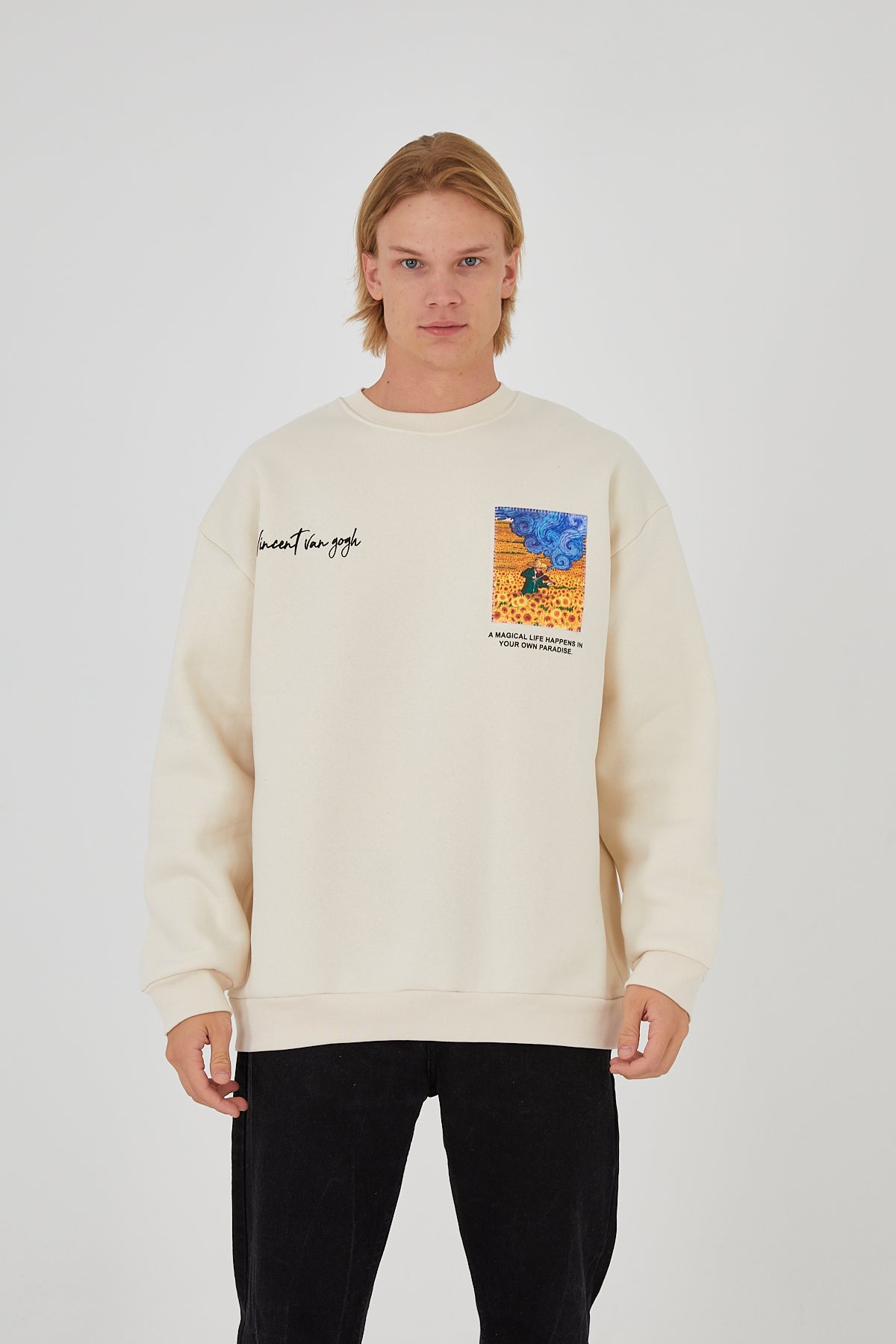 SWEATER - SAILING BOAT - OFF WHITE - DYS-Amsterdam