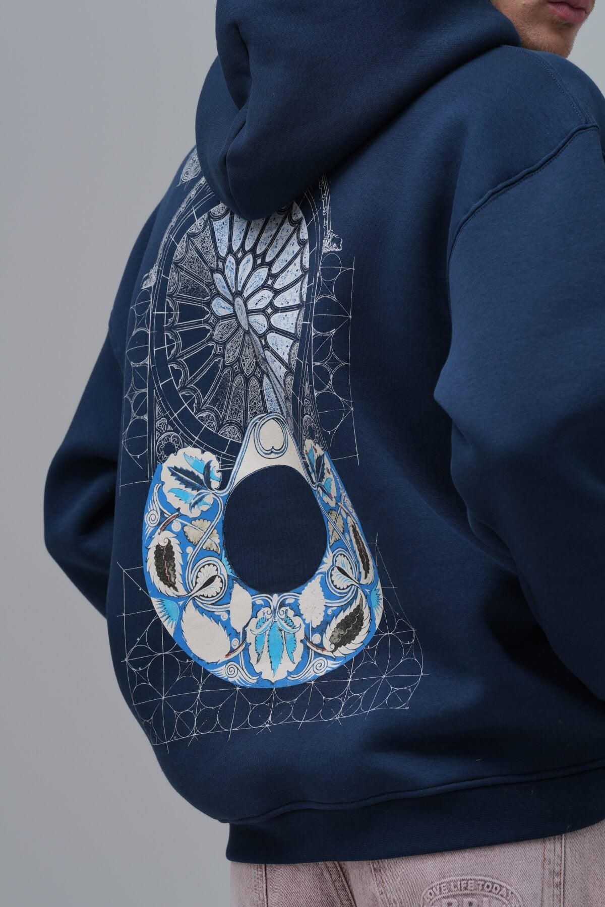 LOVE YOURSELF HOODIE - BLUE