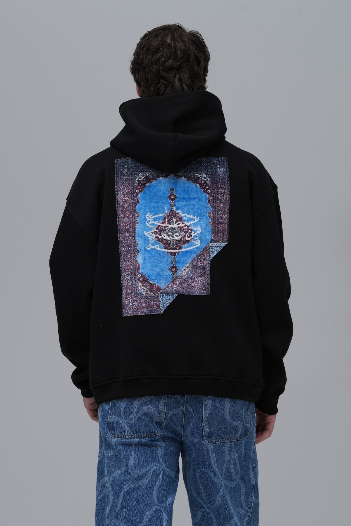 MOON FROM DARKNESS HOODIE - BLACK