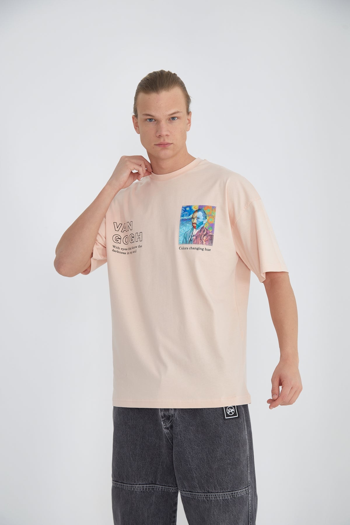 T-Shirt – Farbwechselnder Farbton – Rosa