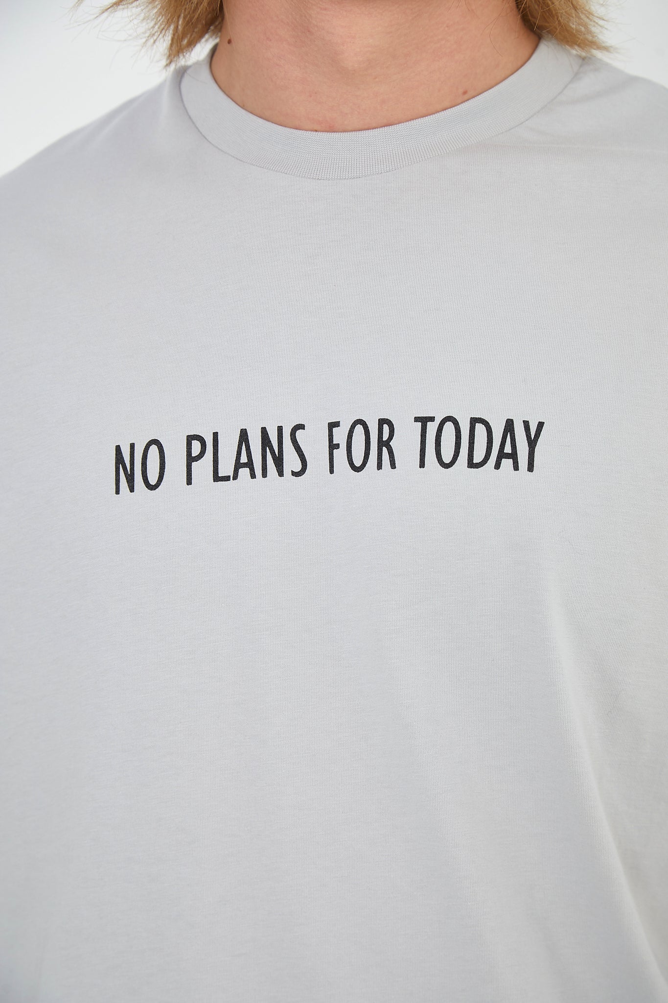 T-SHIRT - NO PLANS FOR TODAY - DYS-Amsterdam