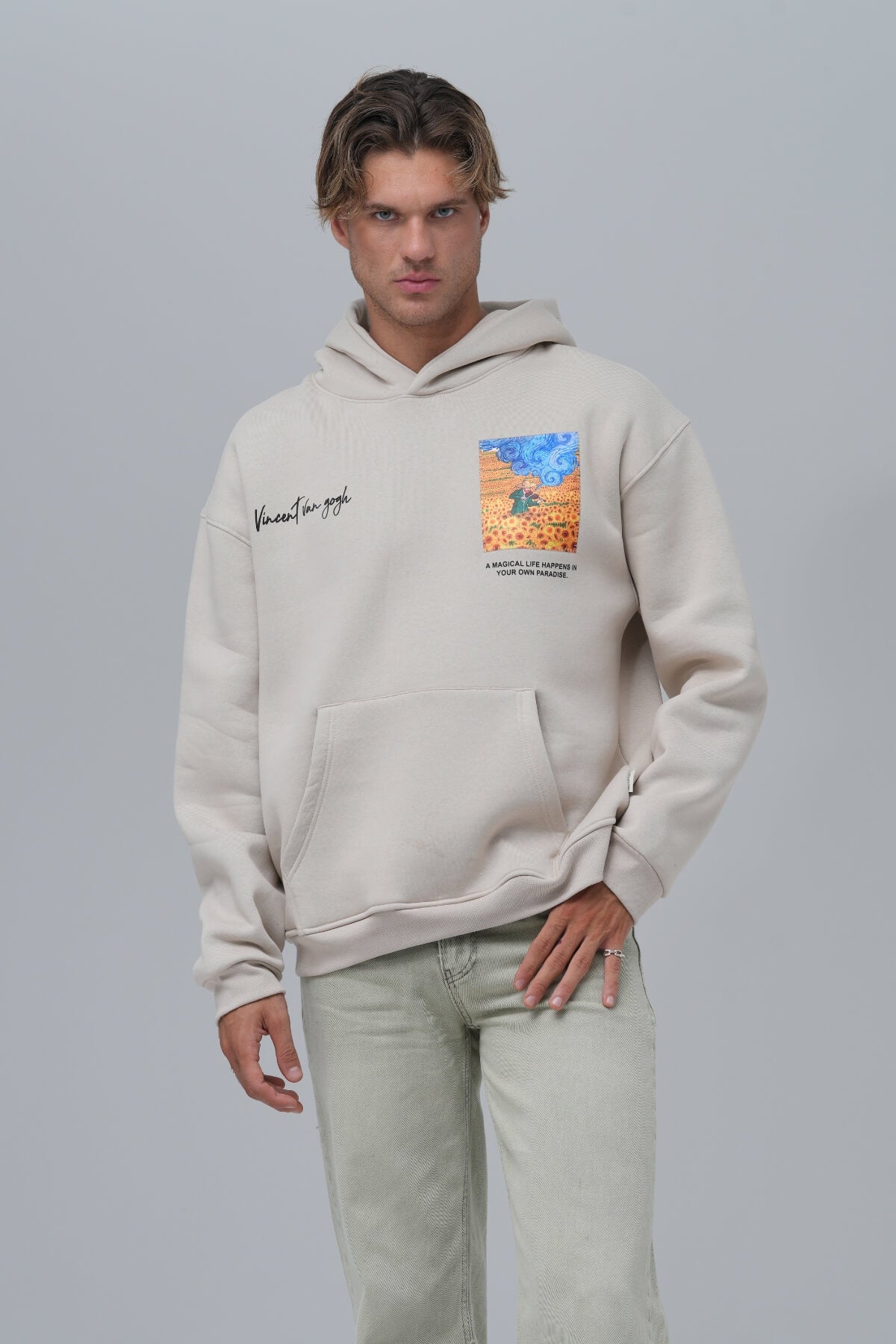 SAILING BOAT HOODIE - OFF-WHITE