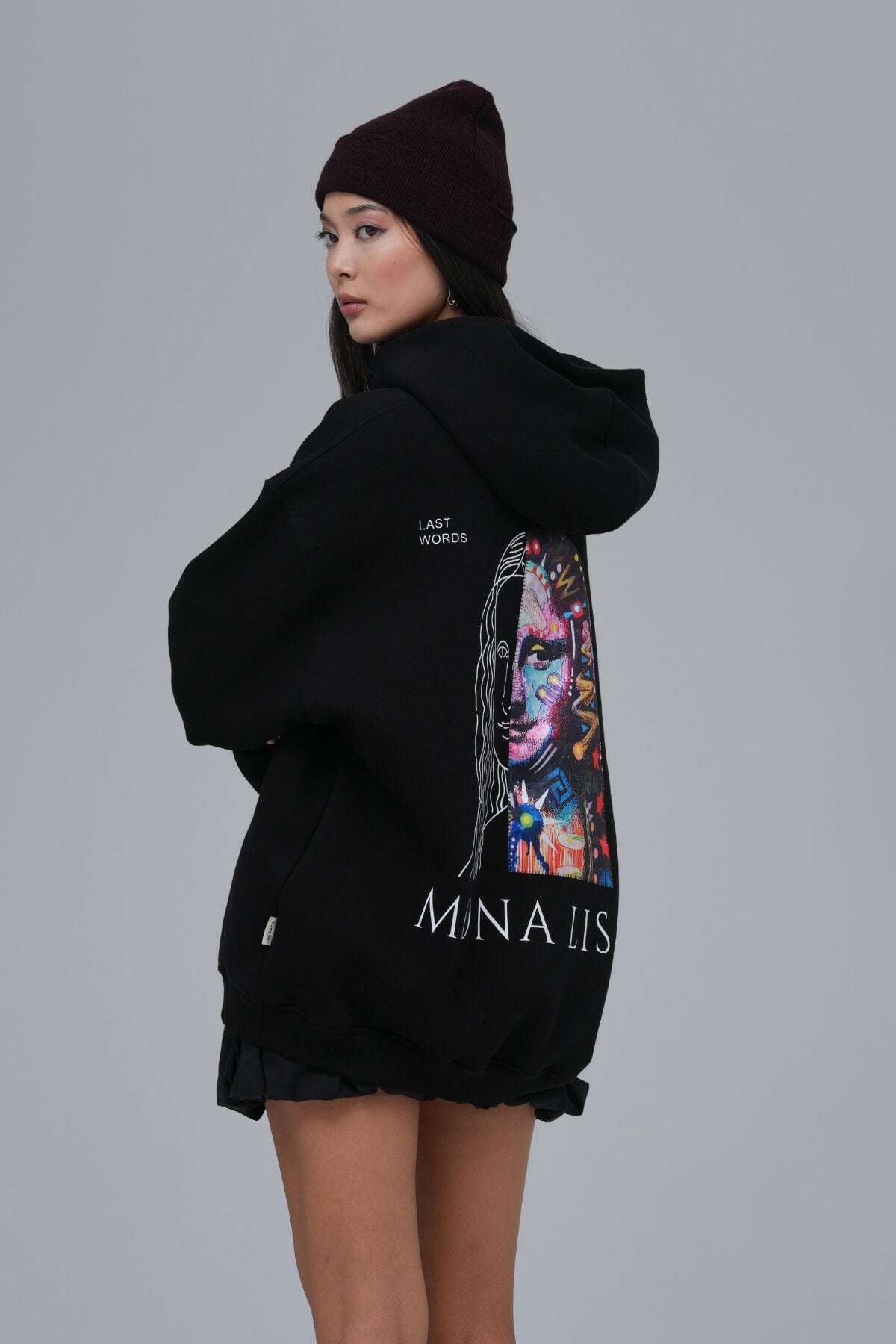 THE MONA HOODIE - BLACK