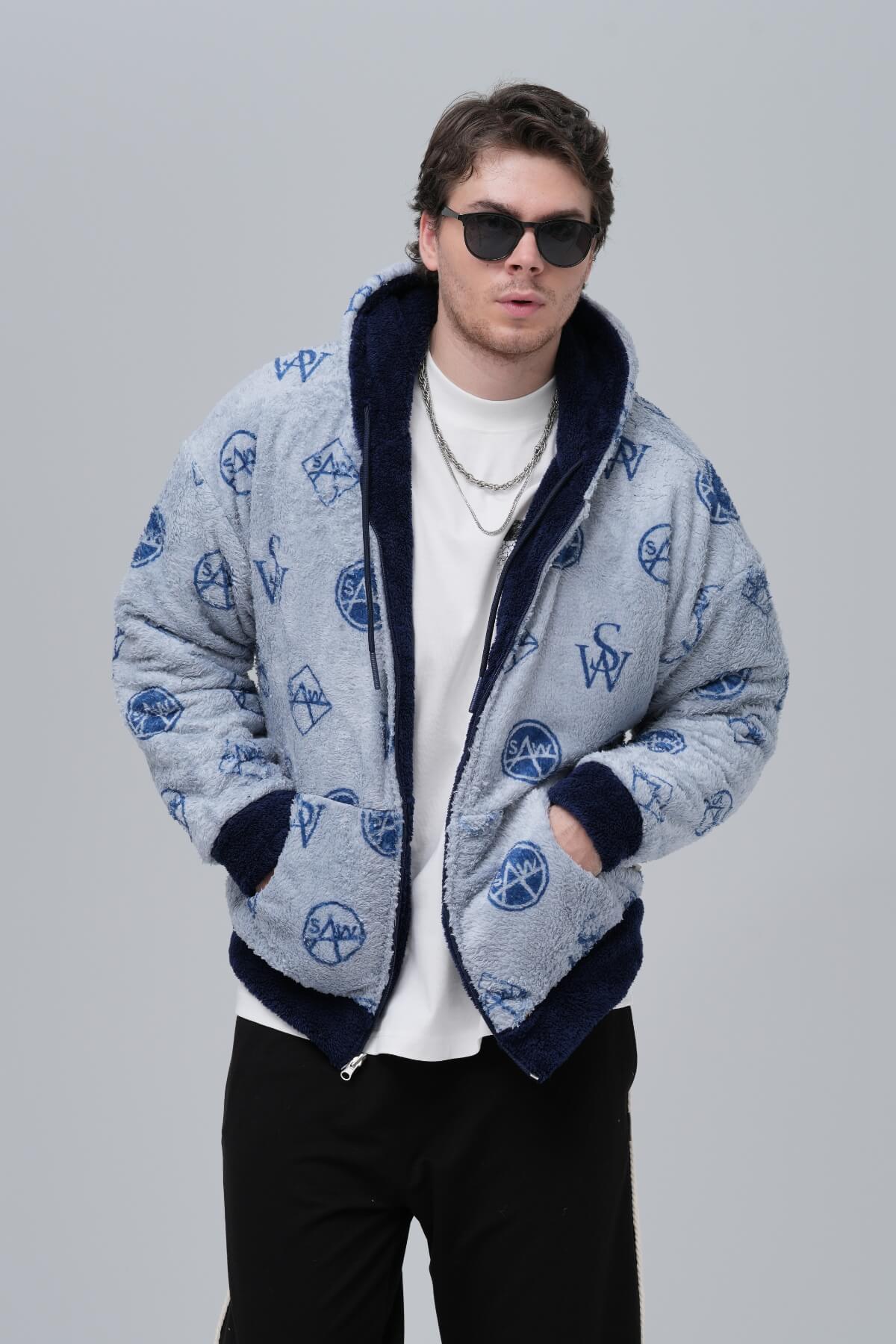 THE REVERSIBLE JACKET - BLUE