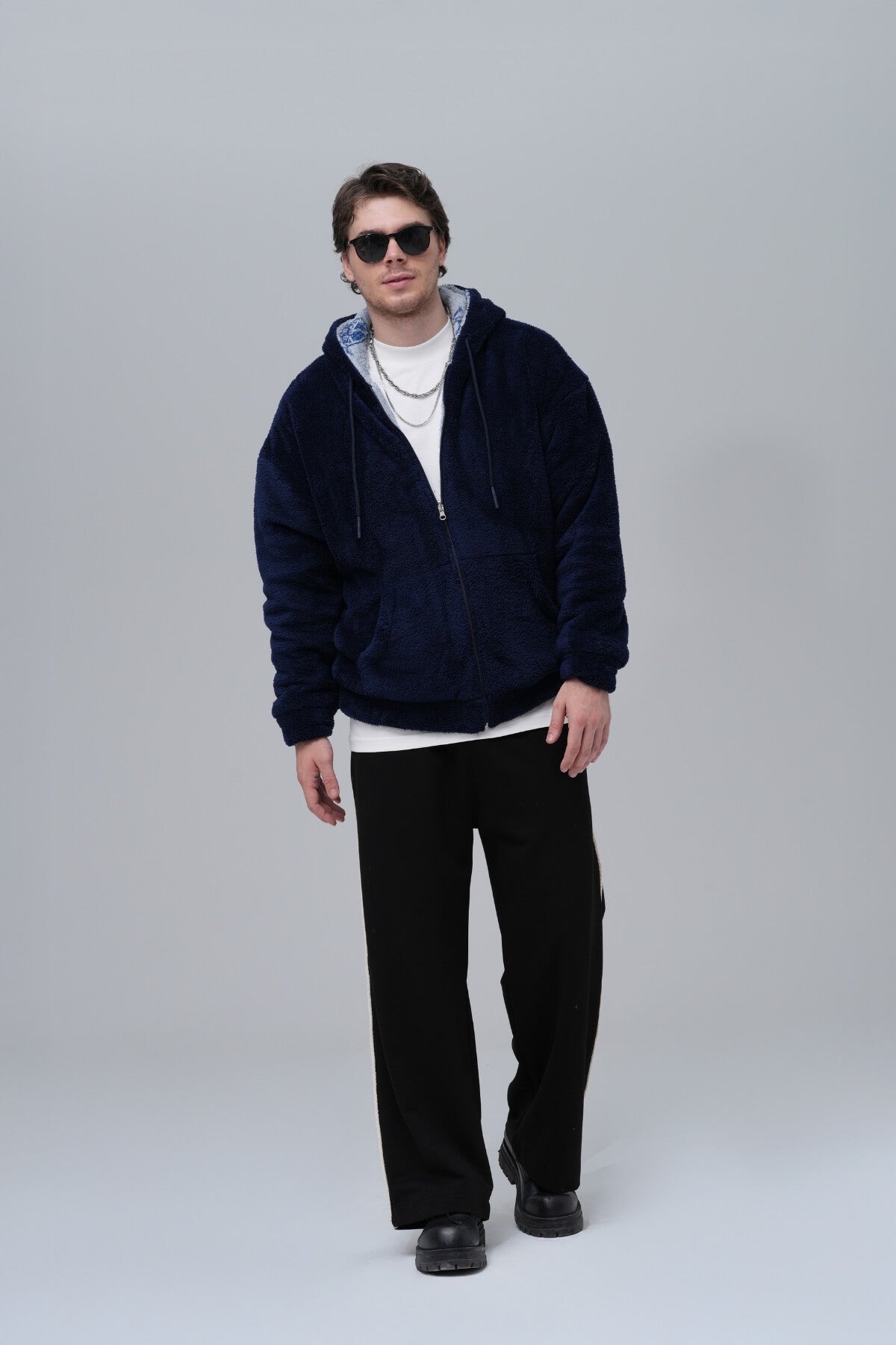 THE REVERSIBLE JACKET - BLUE