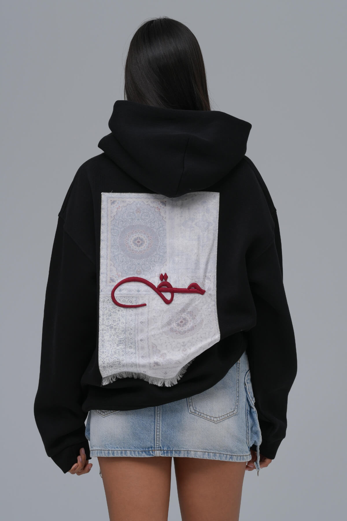 THE RIGHT PATH HOODIE - BLACK