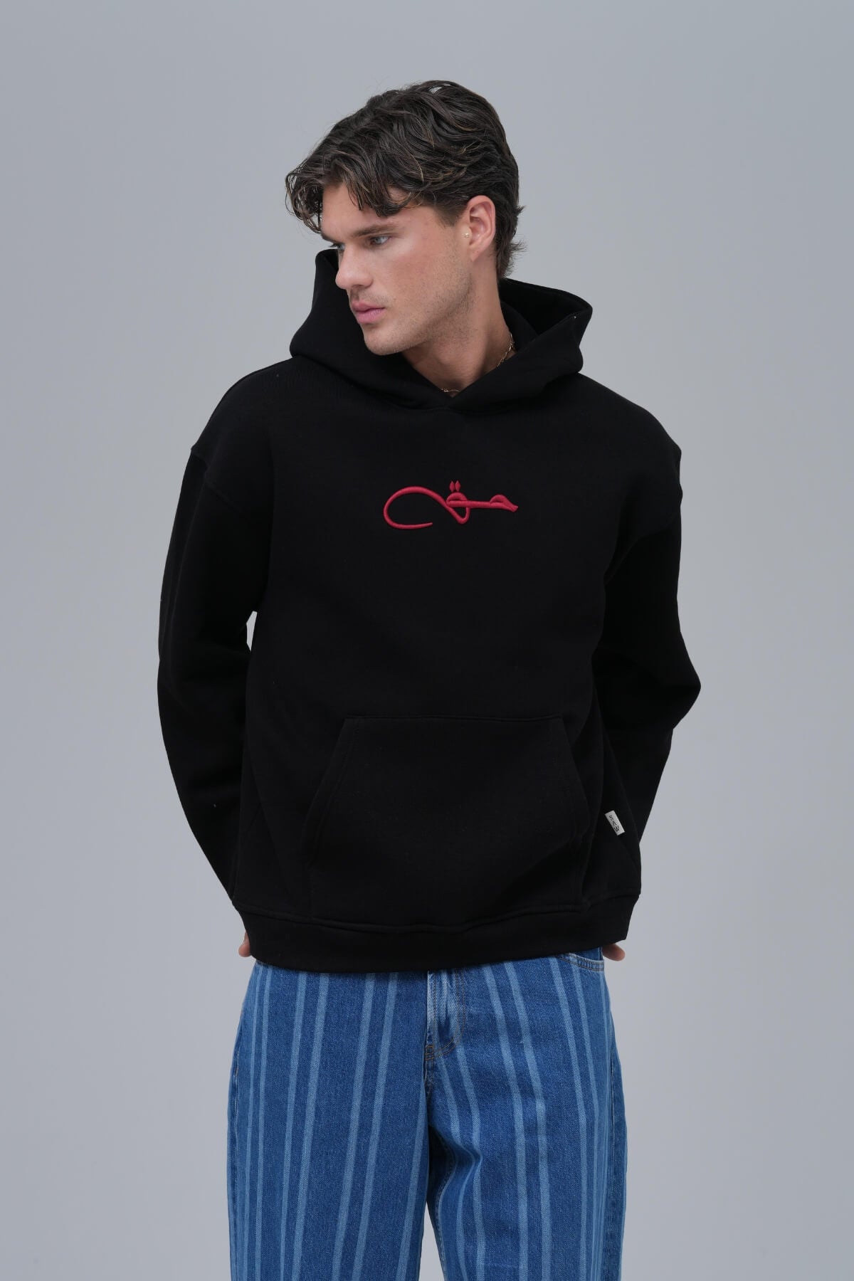 THE RIGHT PATH HOODIE - BLACK