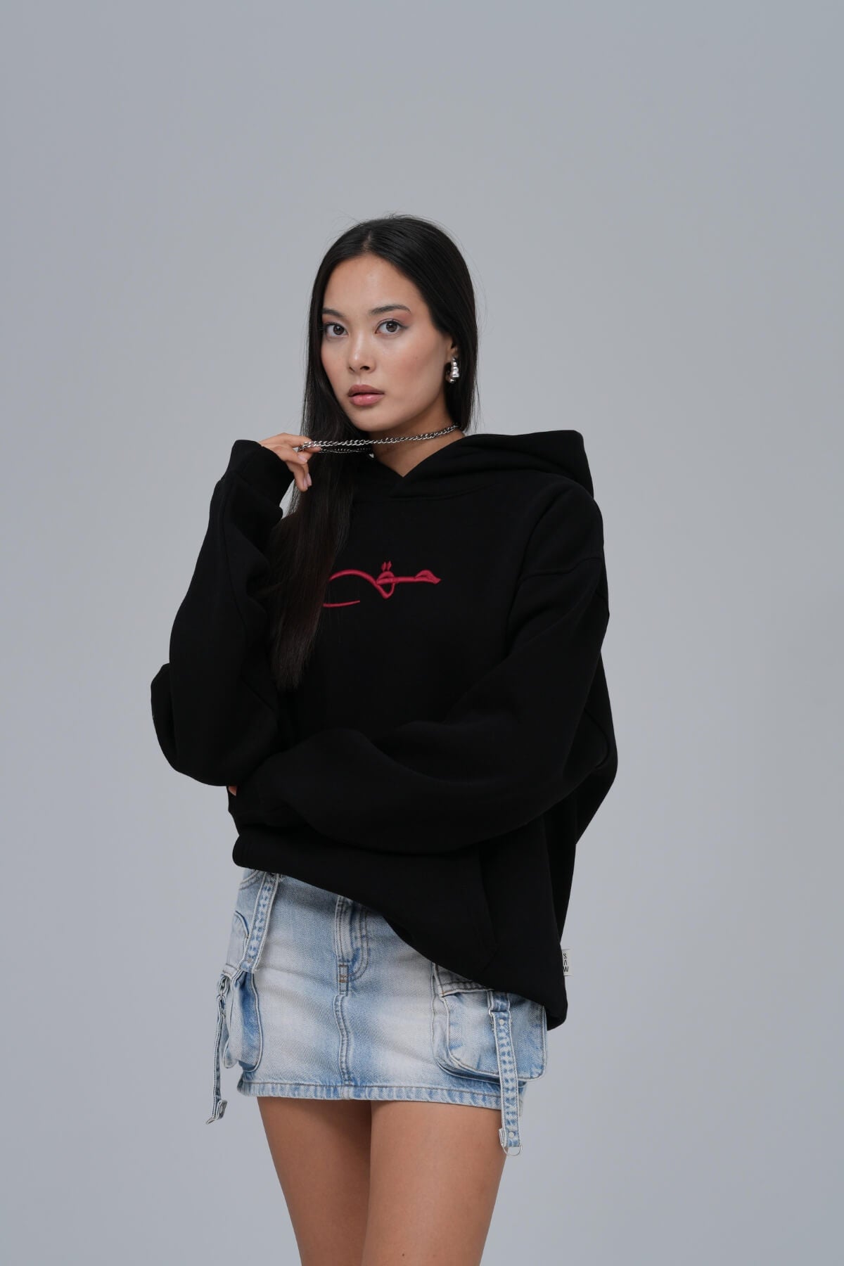 THE RIGHT PATH HOODIE - BLACK