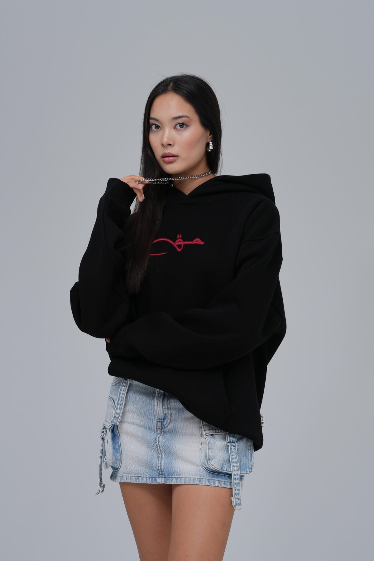 THE RIGHT PATH HOODIE - BLACK