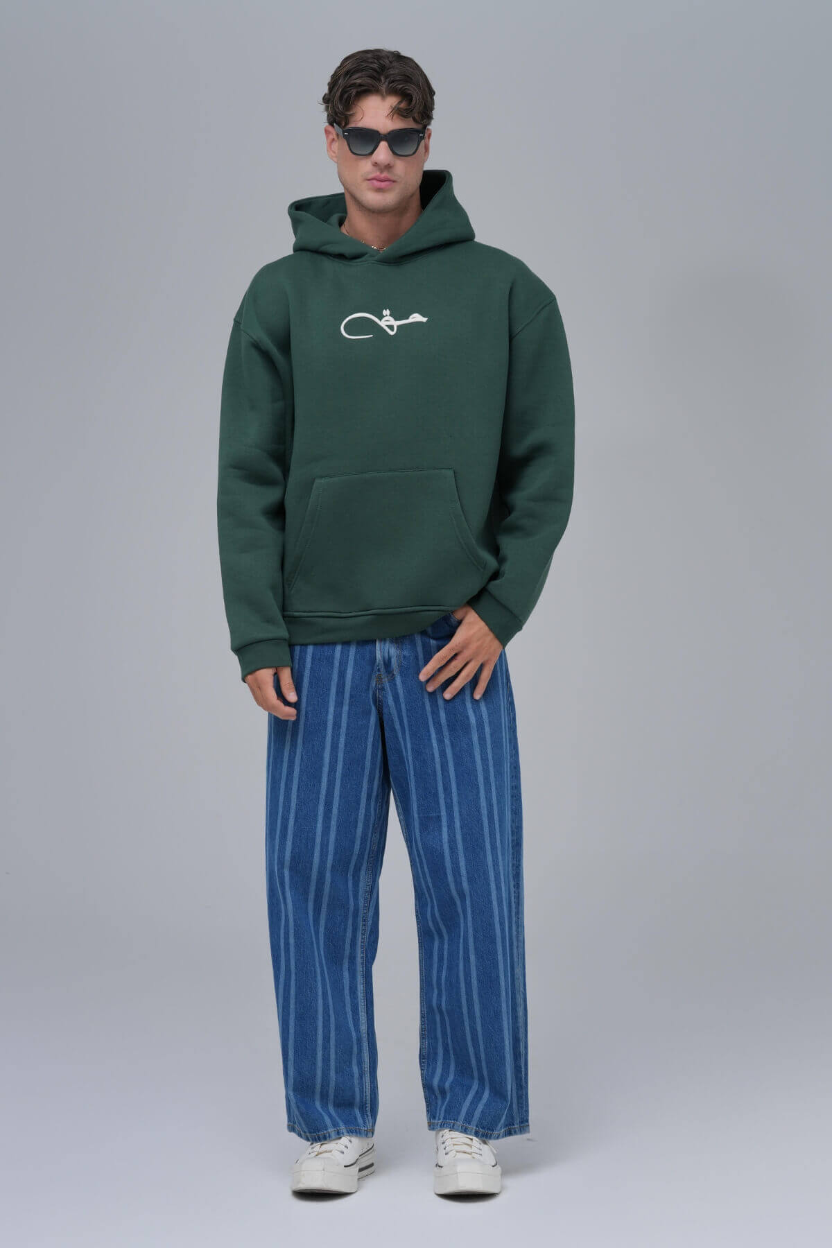 THE RIGHT PATH HOODIE - GREEN