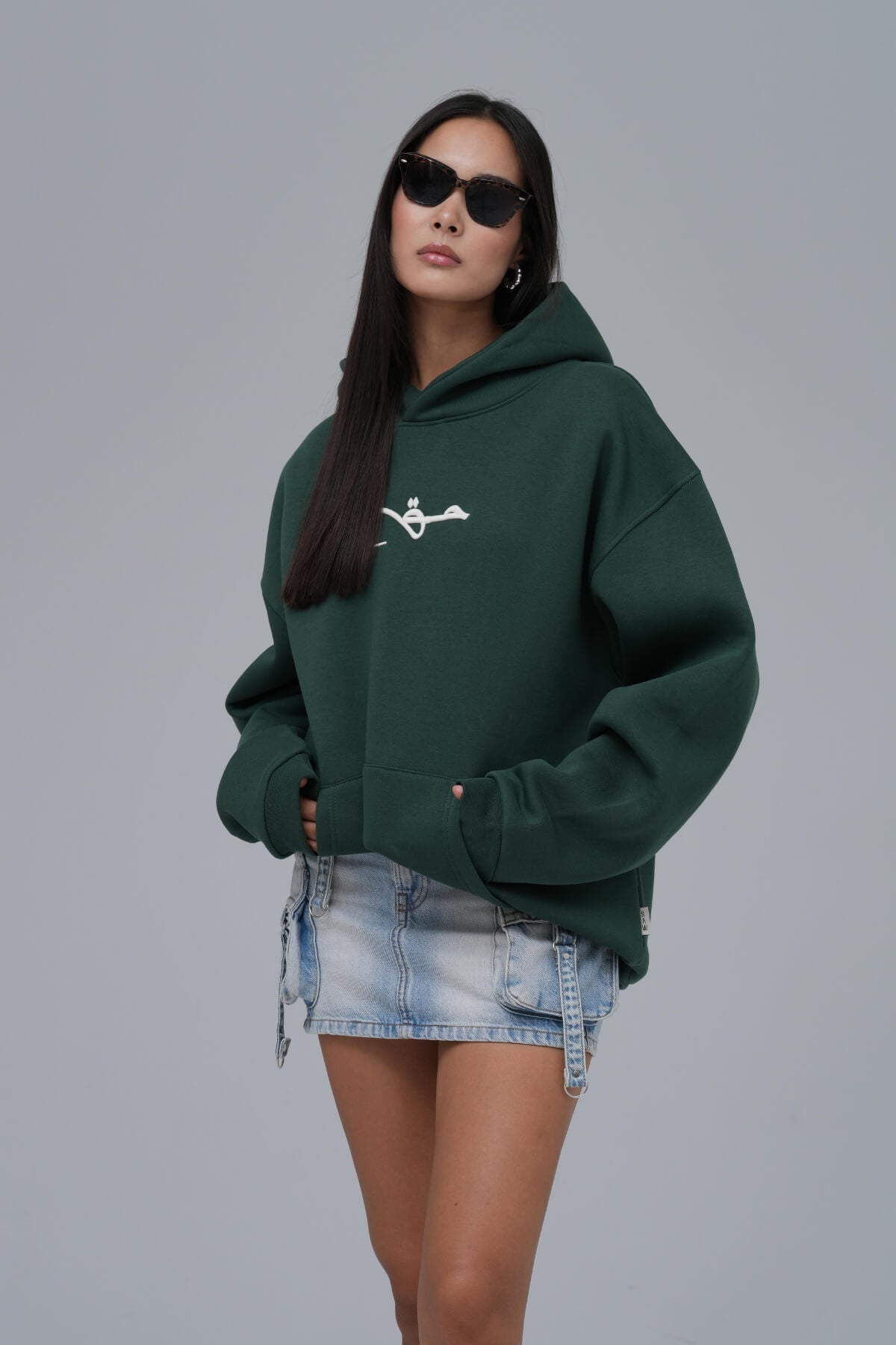 THE RIGHT PATH HOODIE - GREEN