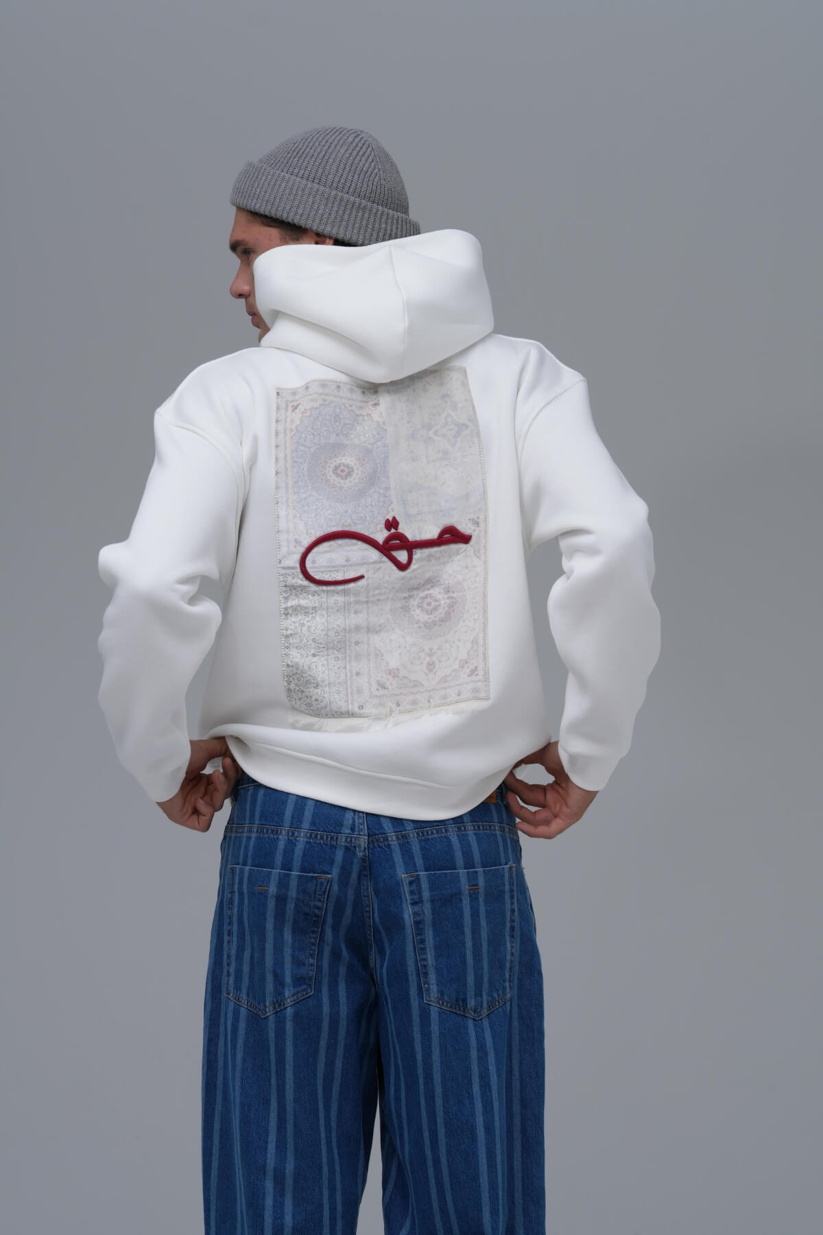  THE RIGHT PATH  HOODIE - WHITE