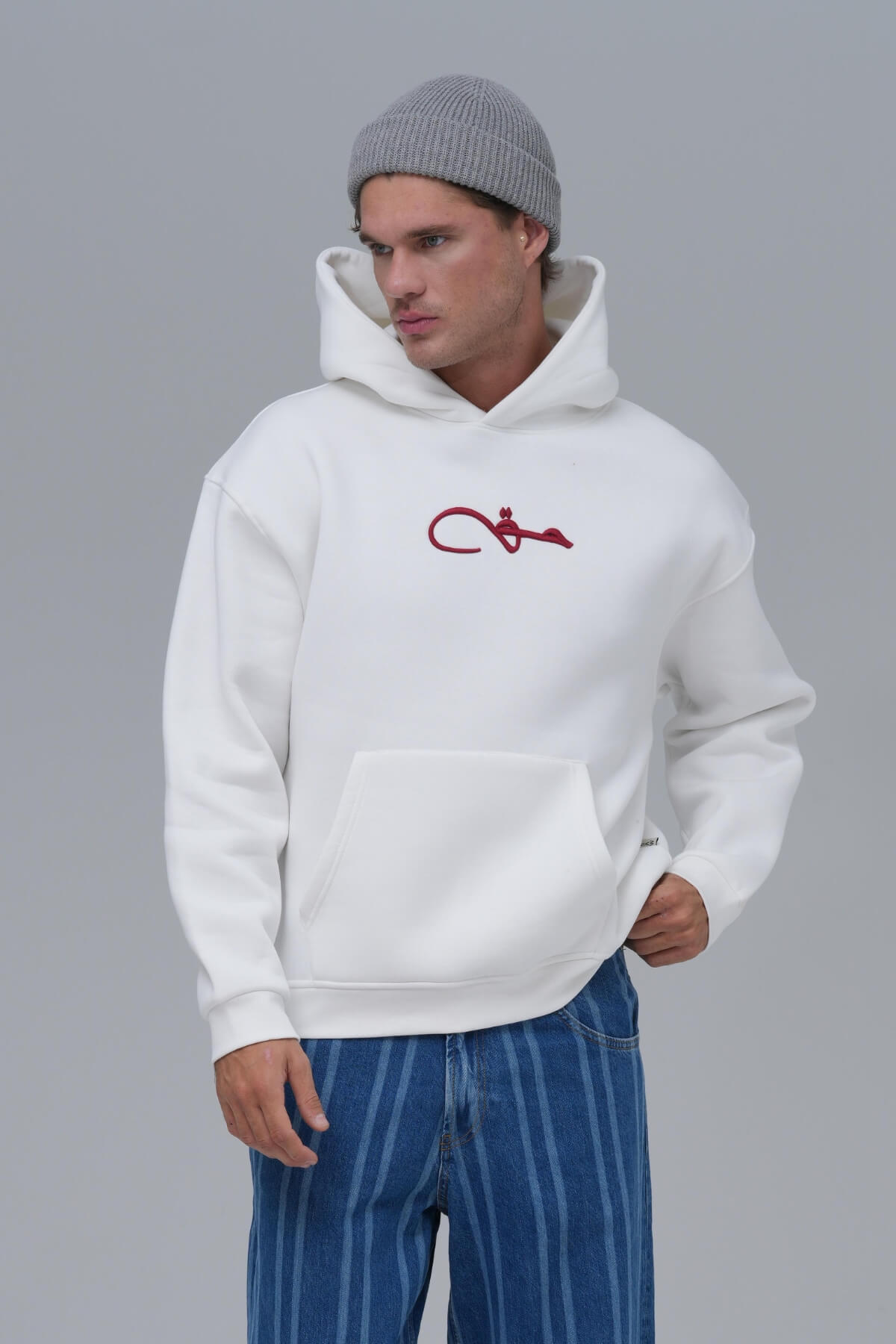 THE RIGHT PATH  HOODIE - WHITE