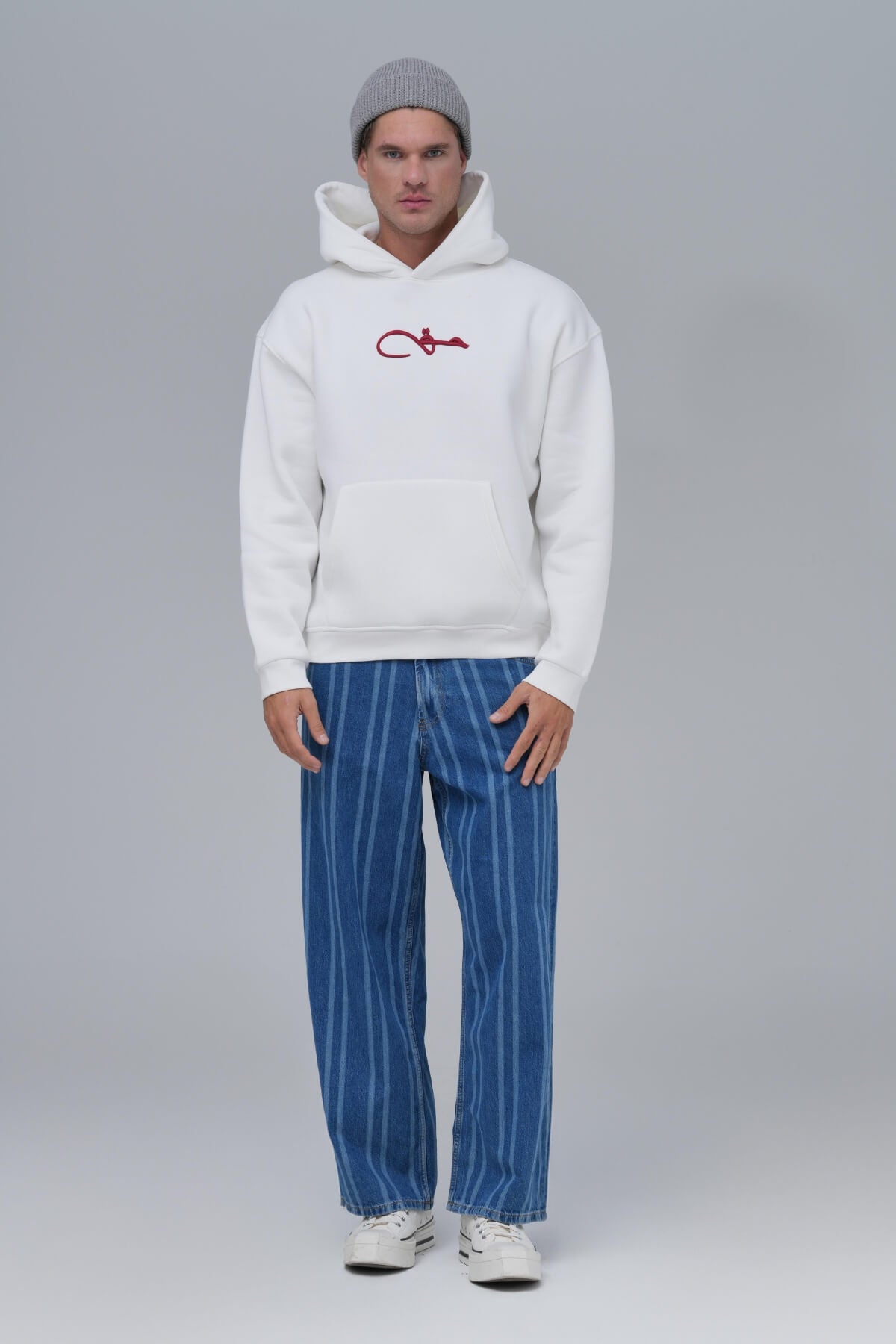  THE RIGHT PATH  HOODIE - WHITE