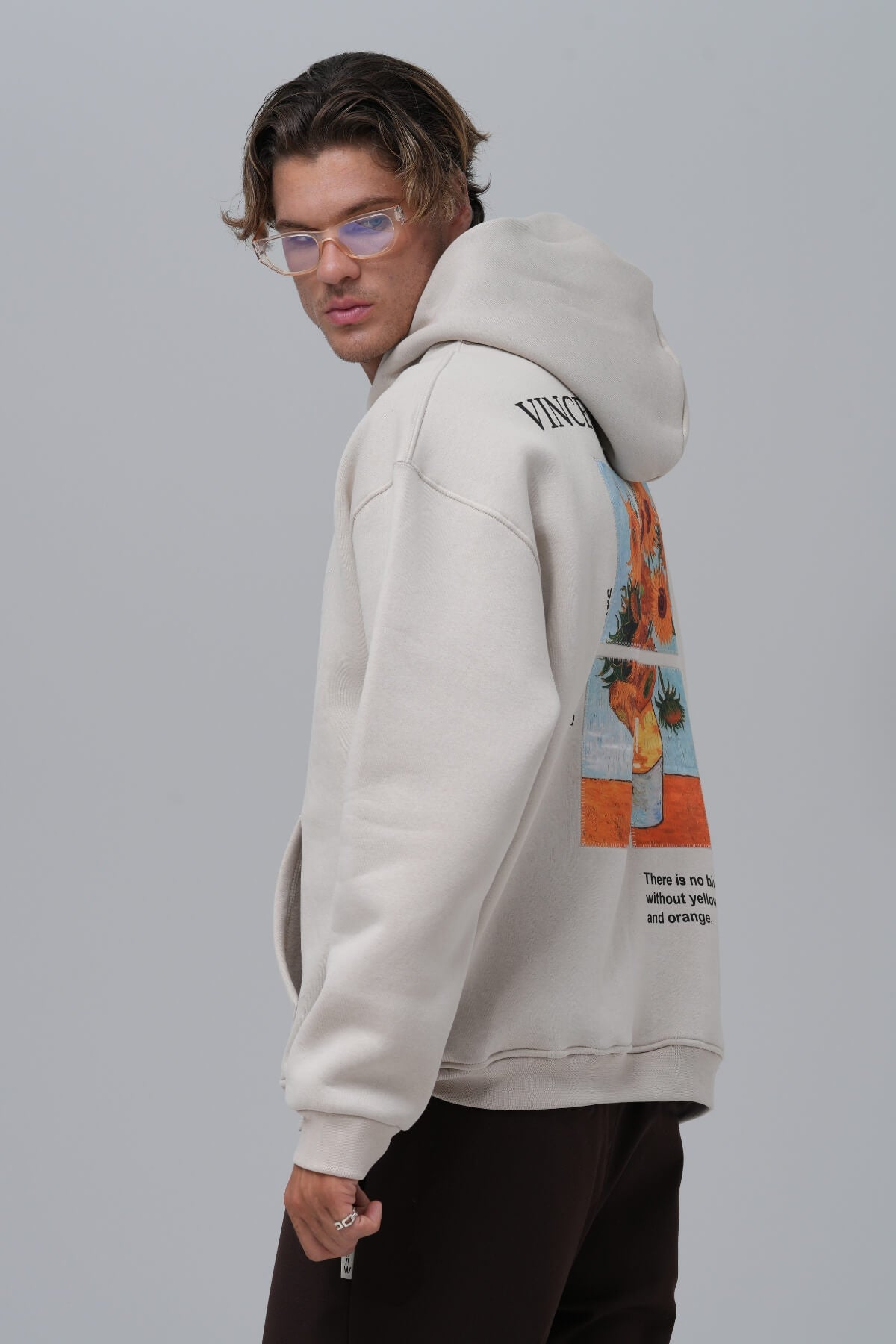 THE SUNFLOWERS HOODIE - OFF-WHITE