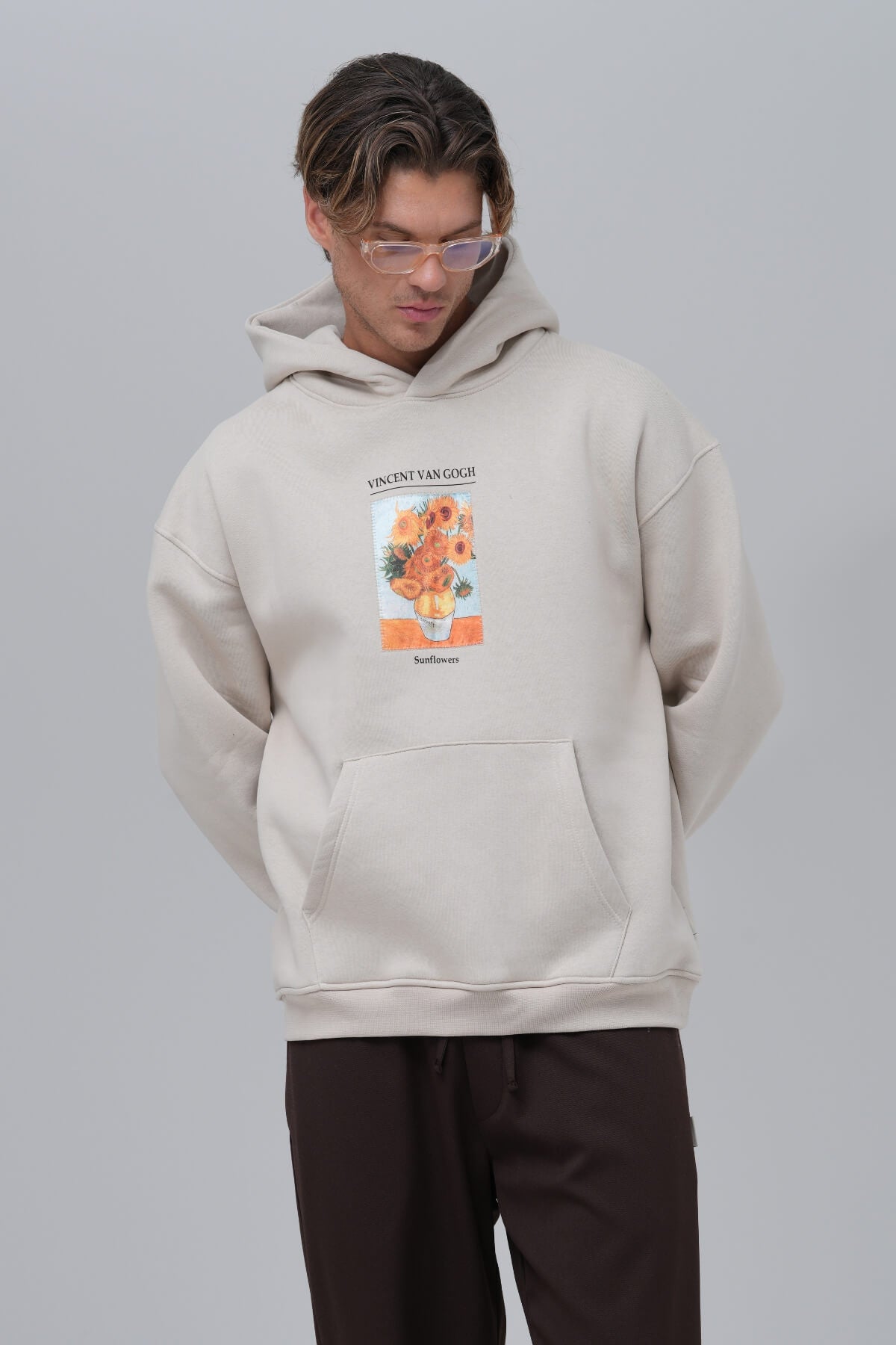 THE SUNFLOWERS HOODIE - OFF-WHITE