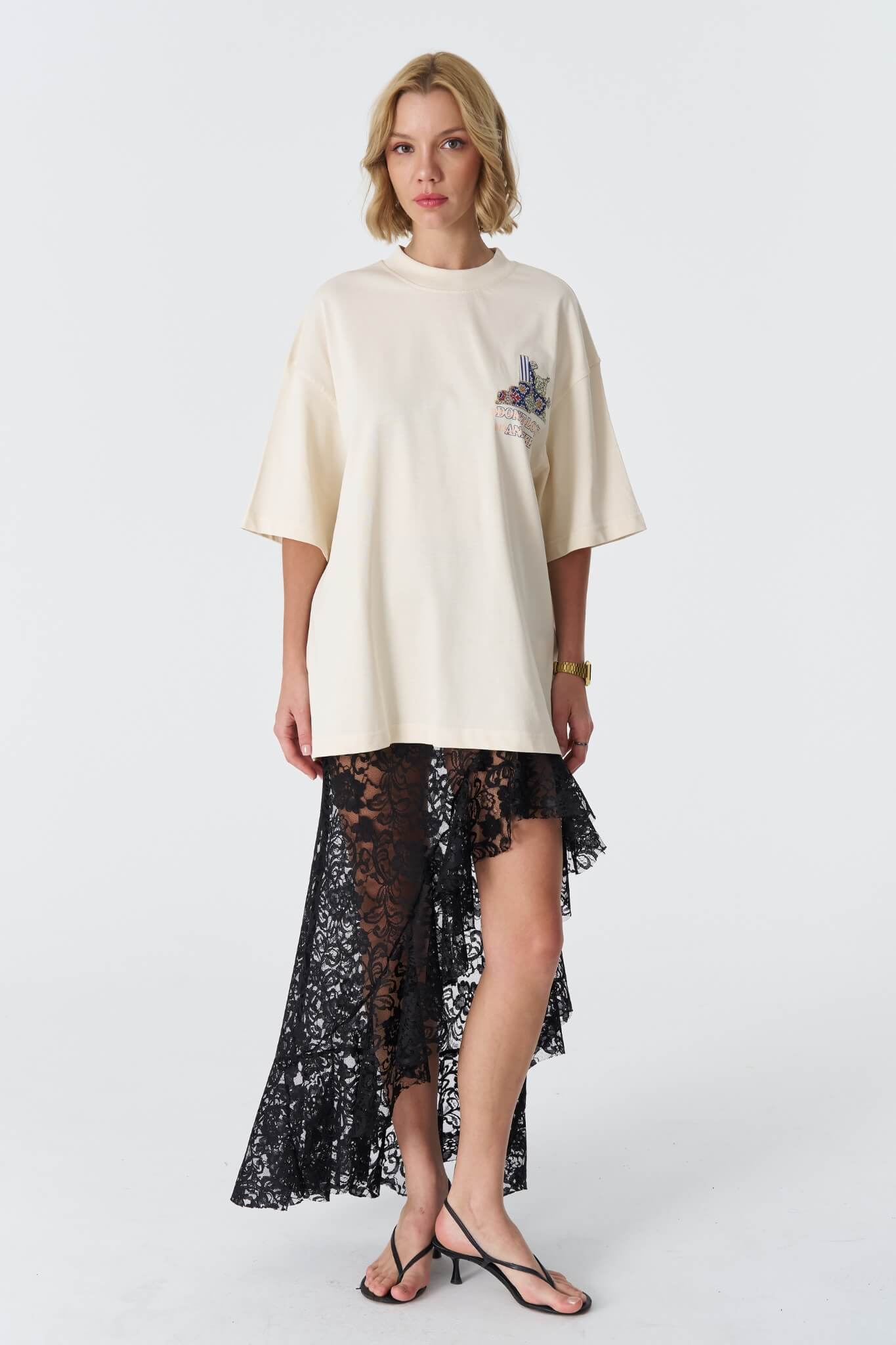 DON'T LOOK - OFF WHITE