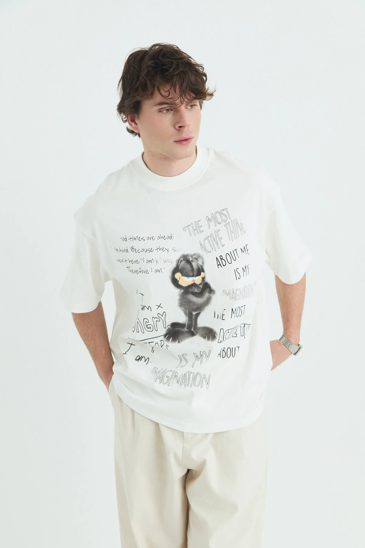 GARFIELD - WHITE