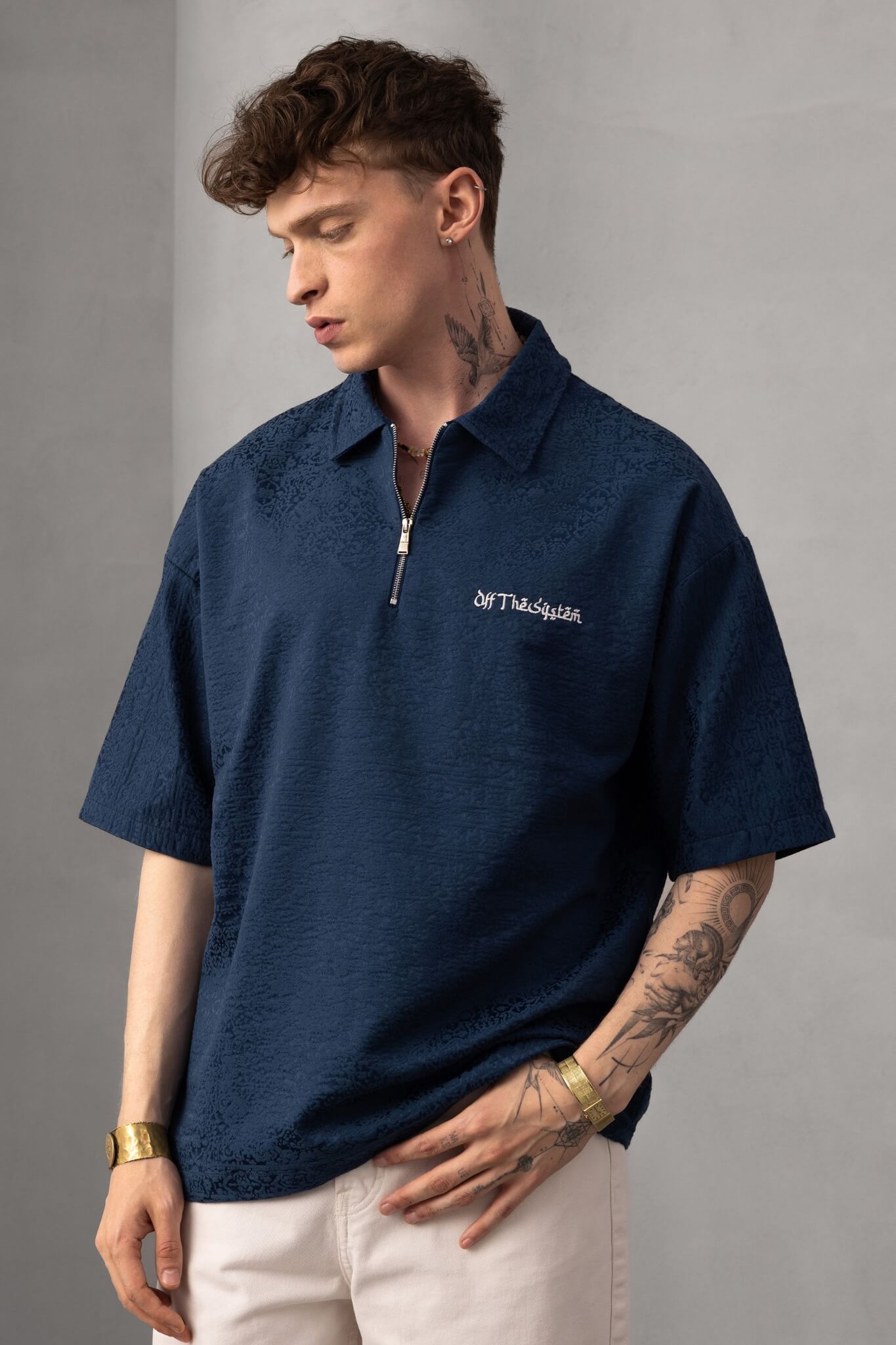 SCARFADE ZIP - BLUE