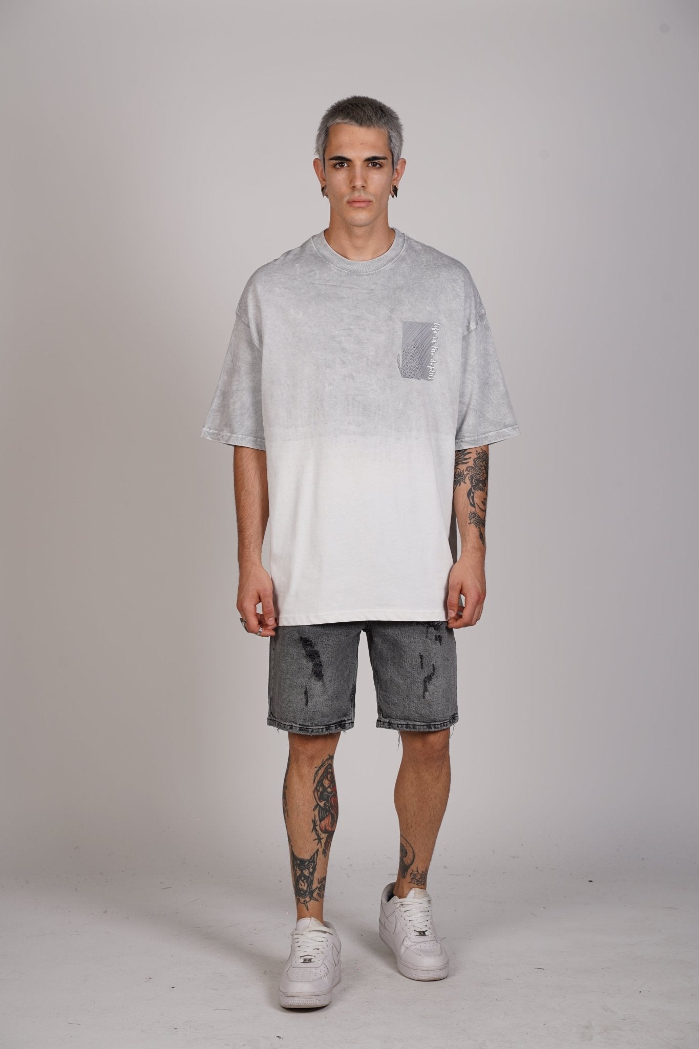 T - SHIRT - DEPTHS - GREY