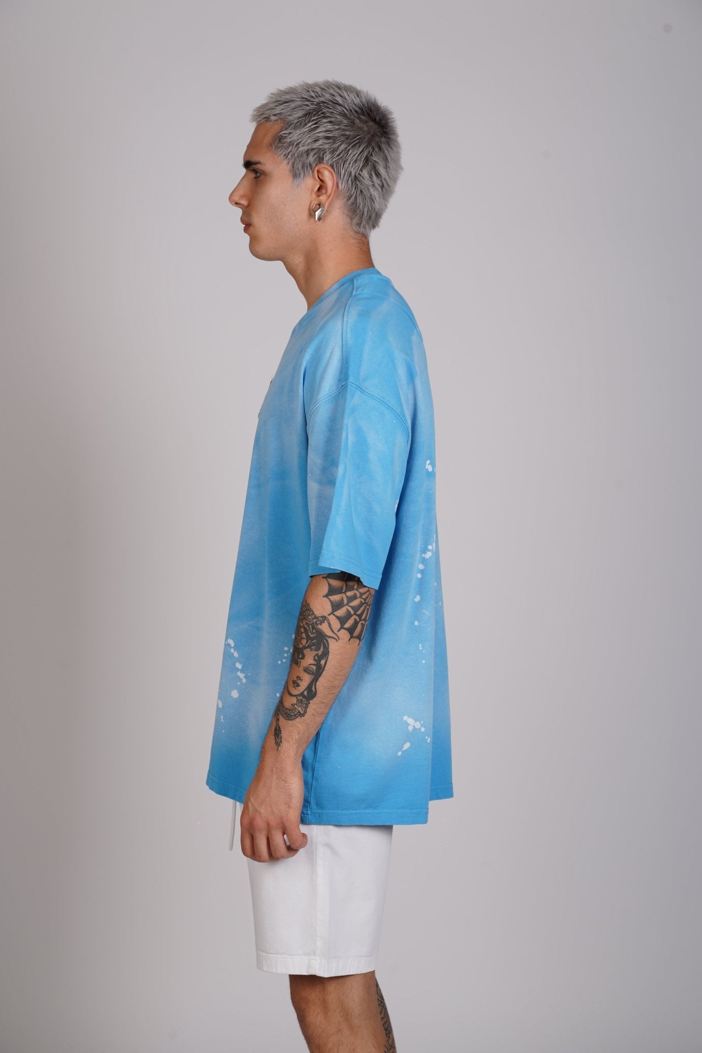 T - SHIRT - WHAT ECHOES - BLUE